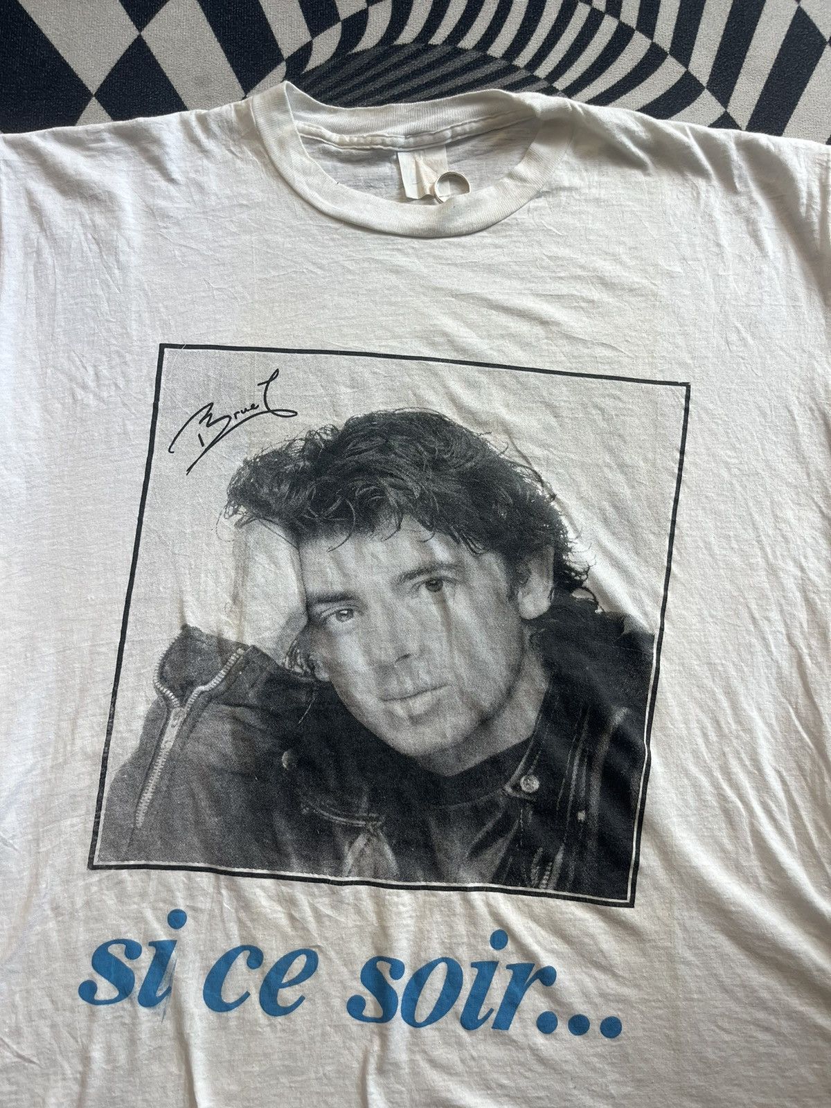 Band Tees Vintage Patrick Bruel TOURNEE 1991’s Tshirt Size US XXL / EU 58 / 5 - 6 Thumbnail