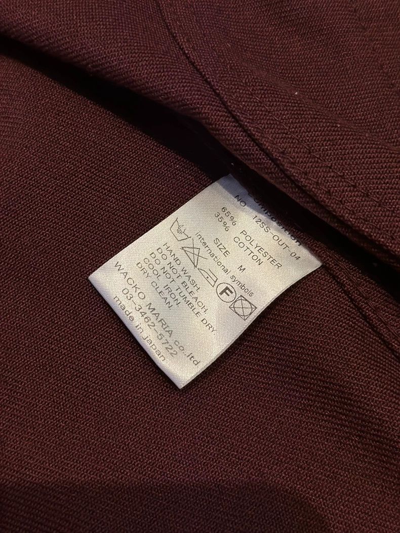 Wacko Maria WACKO MARIA Vintage jacket Dark red hand-embroidered Size US S / EU 44-46 / 1 - 4 Thumbnail
