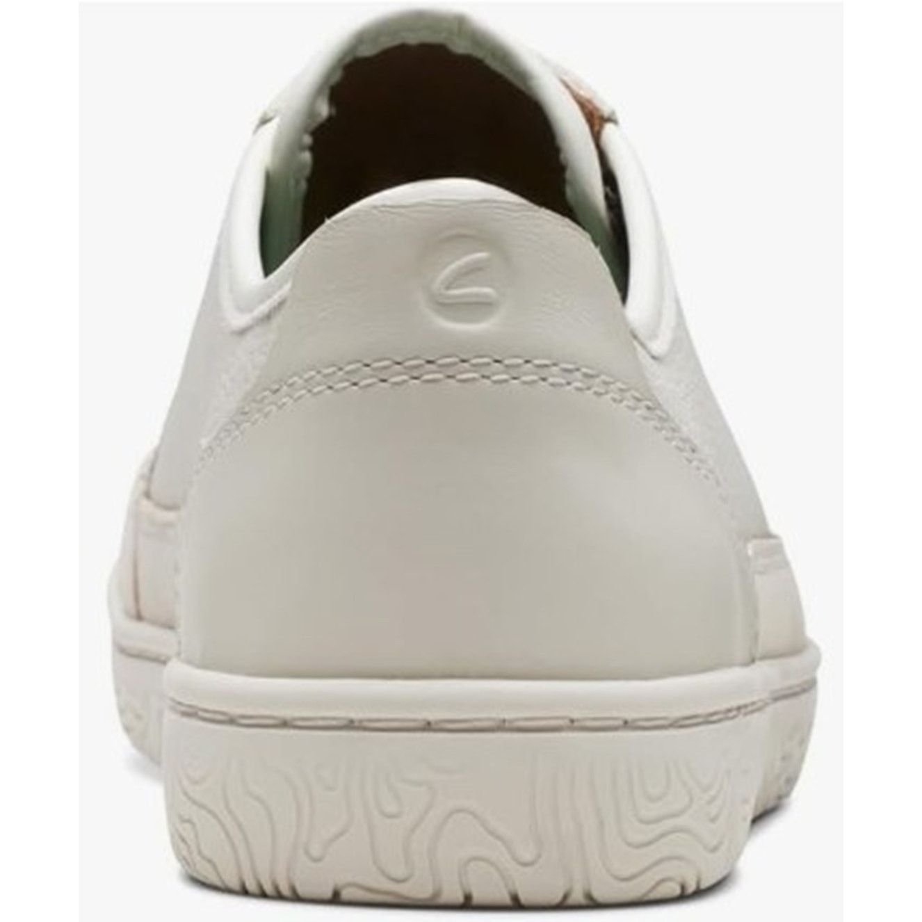 Topo Designs Clarks Men's Hodson Lace Sneaker Ivory Leather Size 12M Size US 12 / EU 45 - 3 Thumbnail
