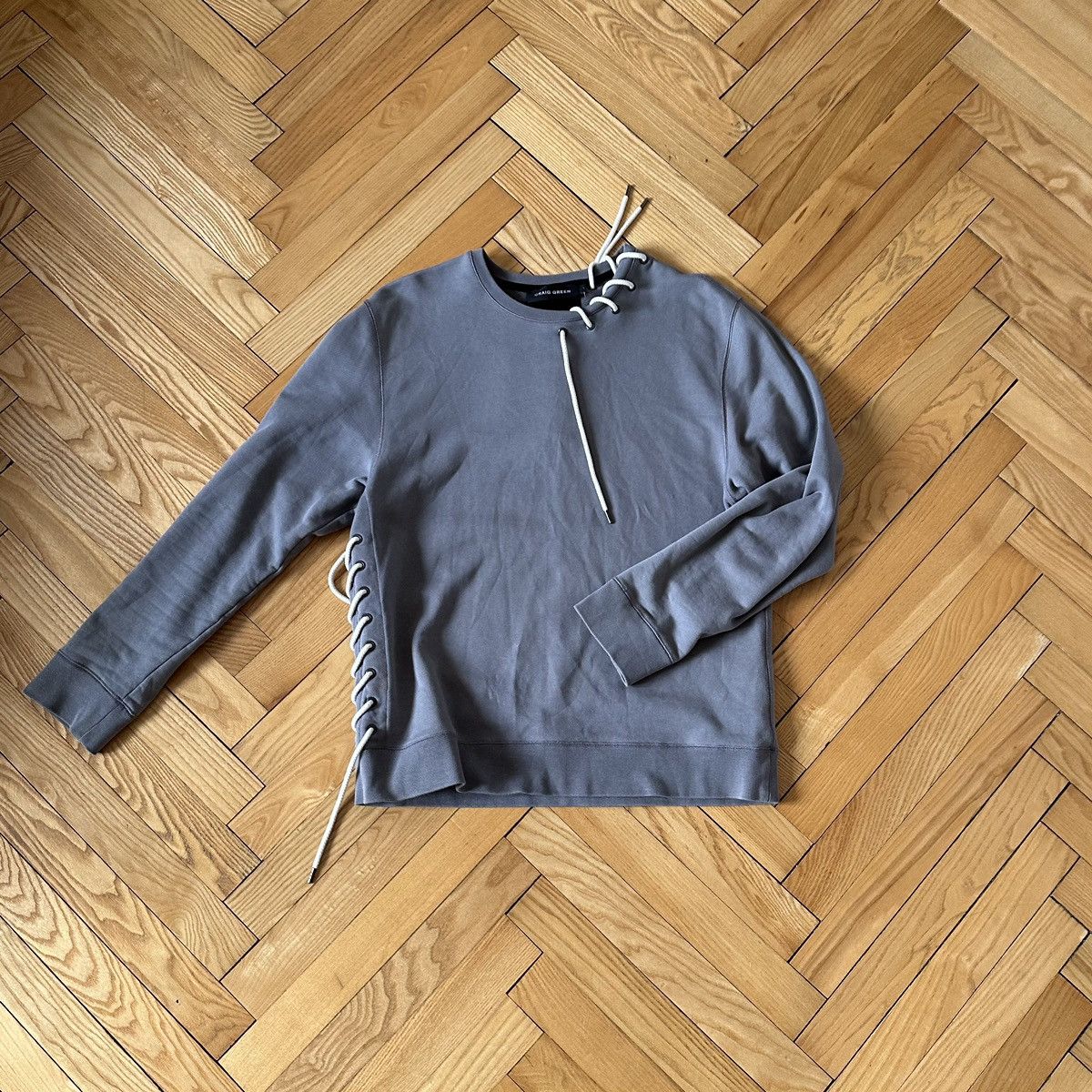 Craig Green Craig Green laced sweatshirt Size US L / EU 52-54 / 3 - 1 Thumbnail
