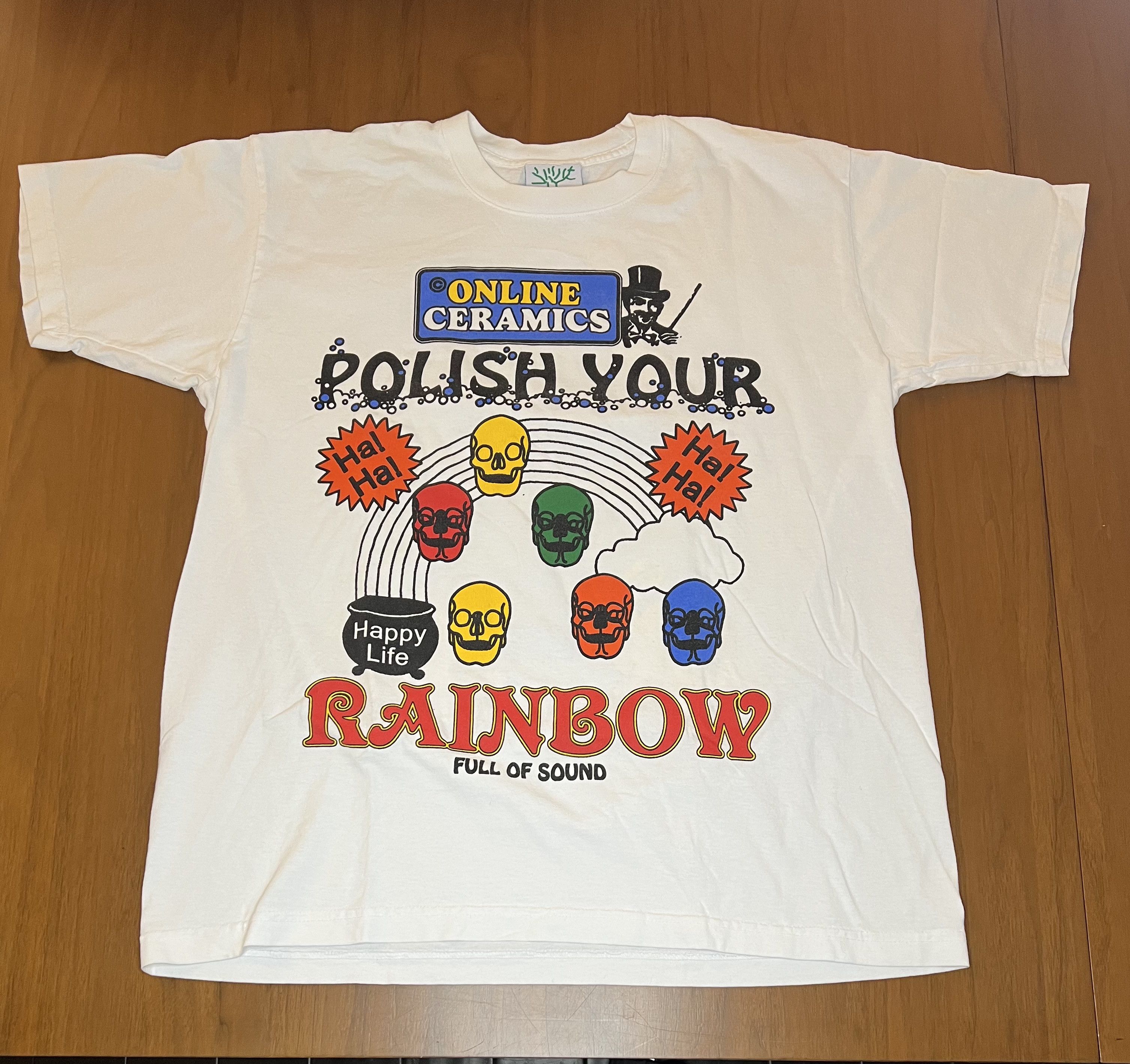 Online Ceramics ONLINE CERAMICS RAINBOW TEE Size US L / EU 52-54 / 3 - 1 Thumbnail