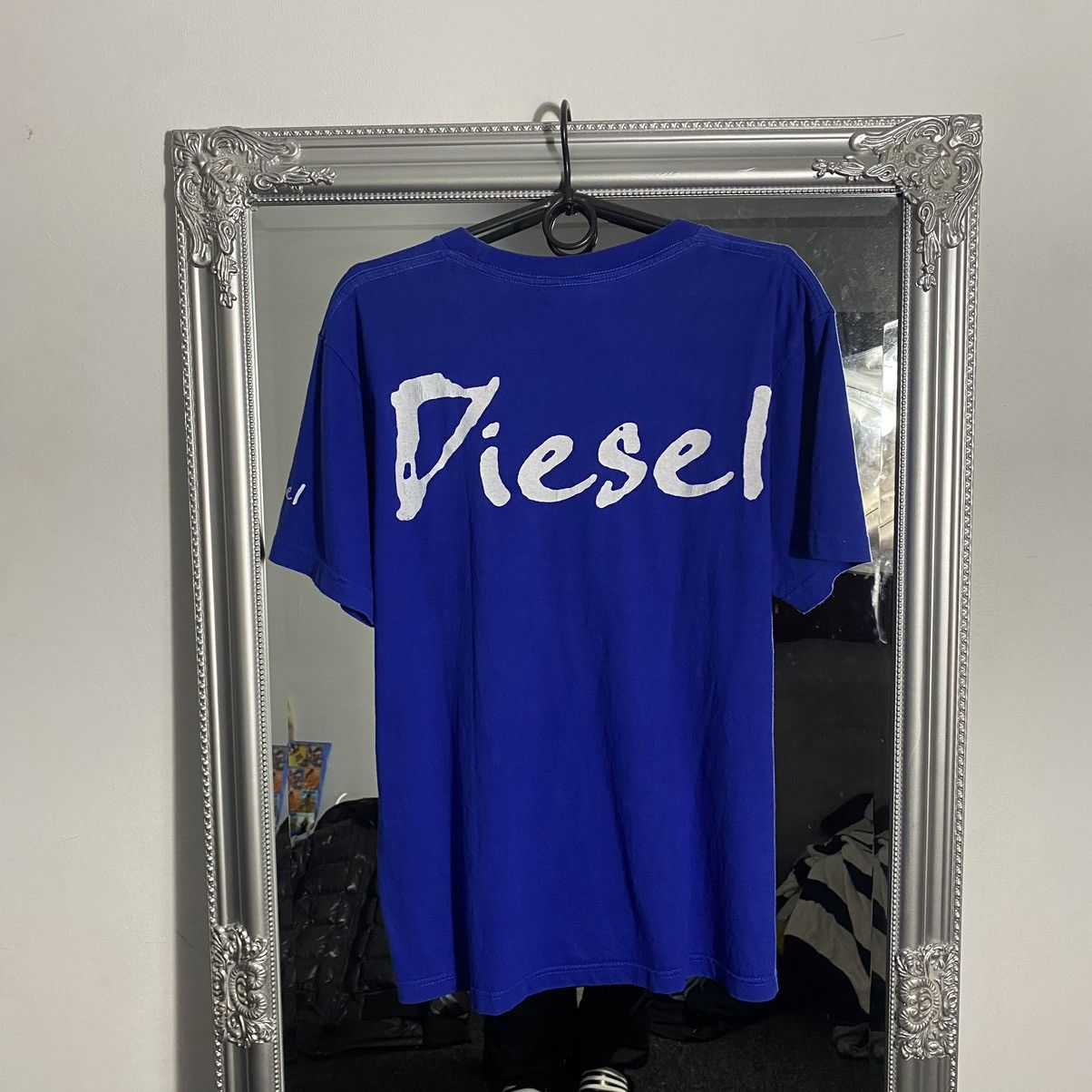 Diesel Diesel T-Shirt Big Logo Japan Style Vintage Y2K Size US L / EU 52-54 / 3 - 9 Thumbnail