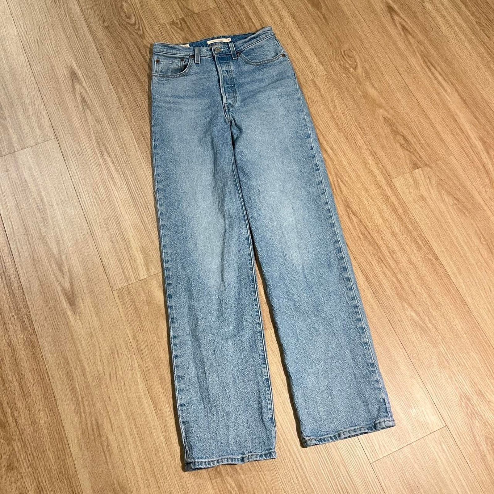 Levi's Levis ribcage straight denim Size 27" / US 4 / IT 40 - 1 Thumbnail