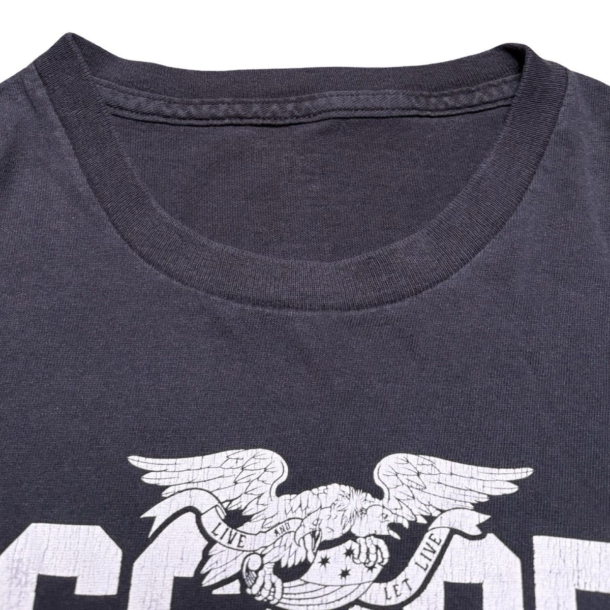 DC Vintage Y2K DC Shoes Faded Black Graphic T Shirt Skater XL Size US XL / EU 56 / 4 - 3 Thumbnail