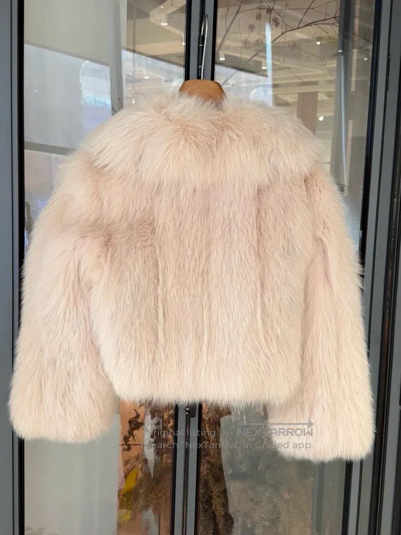 Valentino Valentino Pink fox fur coat Size S / US 4 / IT 40 - 2 Thumbnail