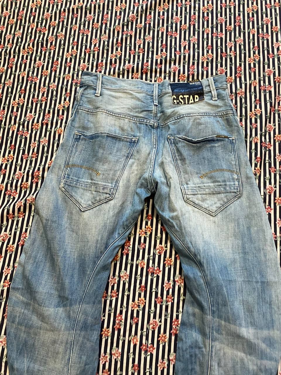 G-Star Vintage Gstar Raw Japanese Avant Garde Opium Y2K Denim Jeans Size US 31 - 20 Thumbnail