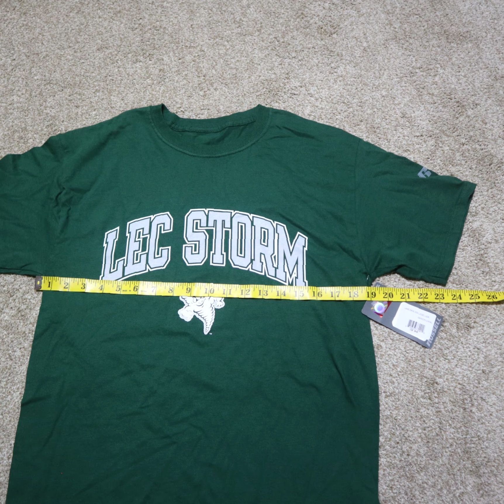 Lee Russell Shirt Men M Green NEW T-Shirt Medium Size US M / EU 48-50 / 2 - 6 Thumbnail