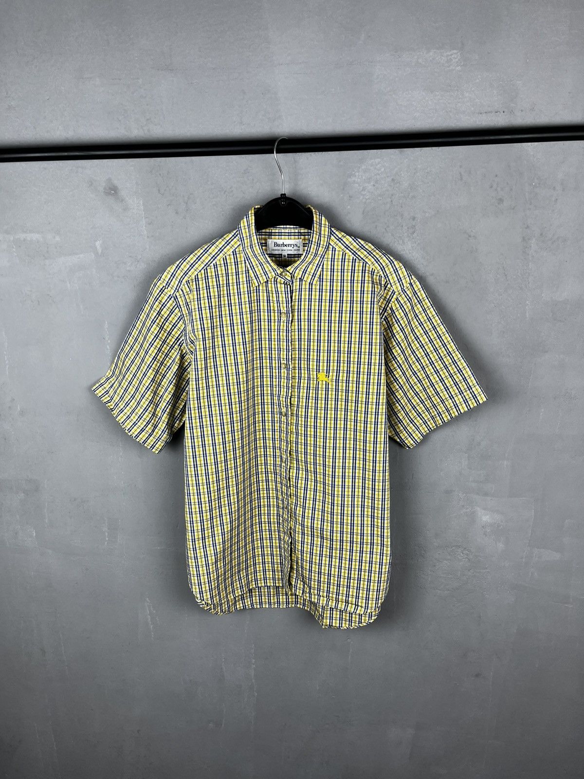 Burberry × Vintage Burberrys shirt button vintage 90s Size US M / EU 48-50 / 2 - 3 Thumbnail
