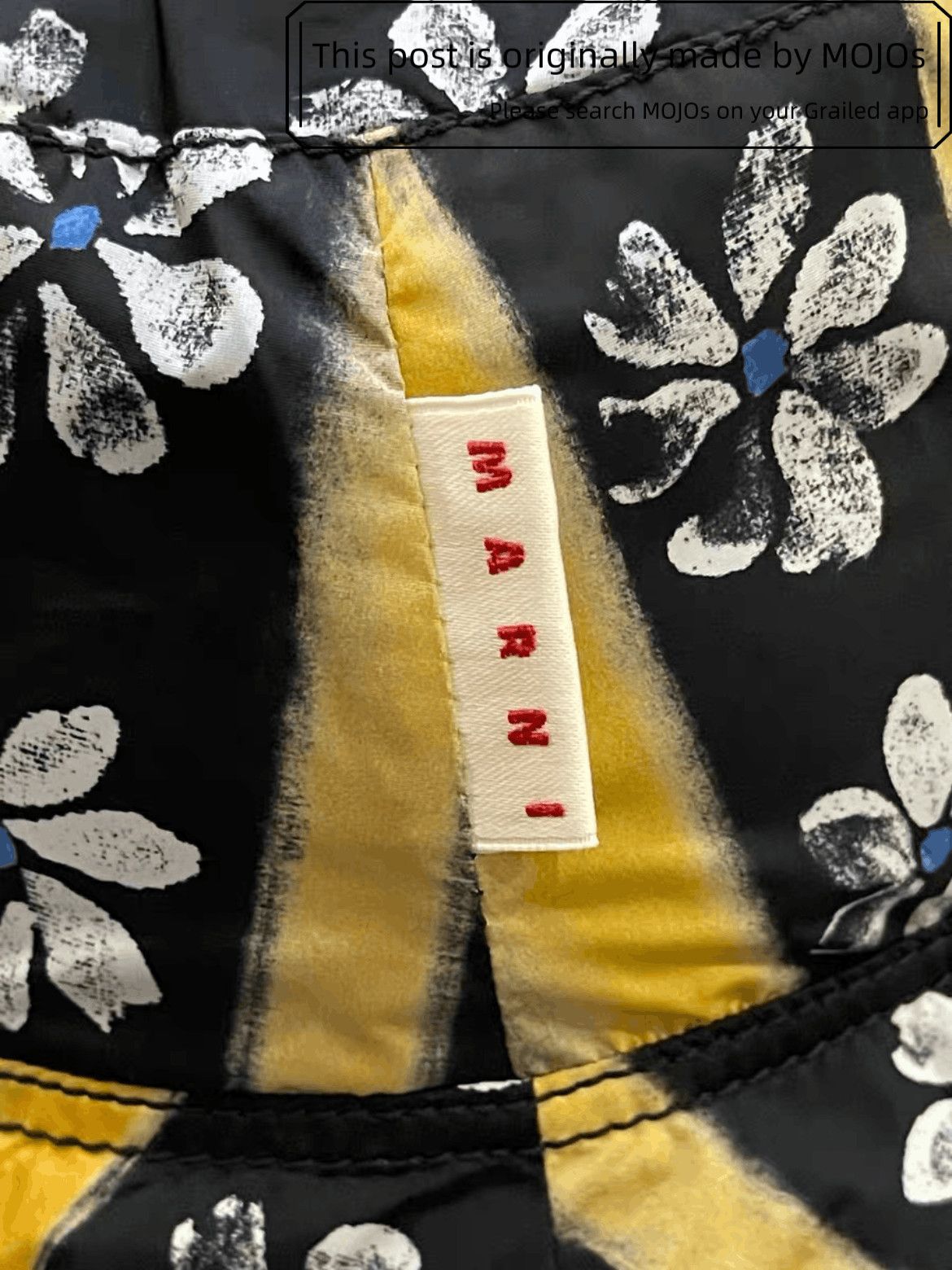 Marni Sz M Marni Multi Stripe Flower Bucket Hat Size ONE SIZE - 3 Thumbnail