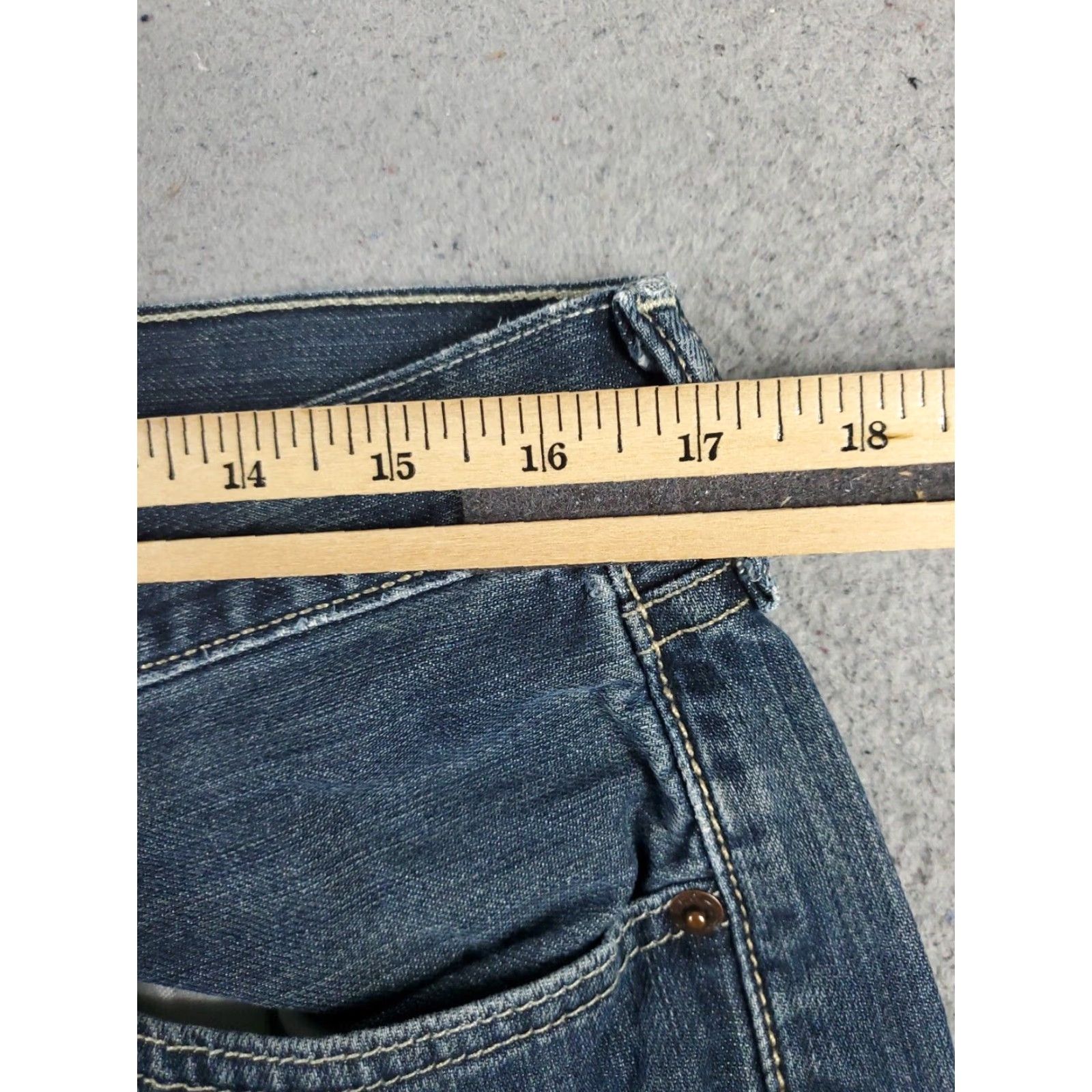 Levi's Levis 501 Jeans Mens Straight Leg Blue Size 34x34 Cotton Denim Pants Size US 34 / EU 50 - 4 Thumbnail