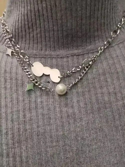 Japanese Brand Punk Necklace Chain Choker Size ONE SIZE - 1 Thumbnail