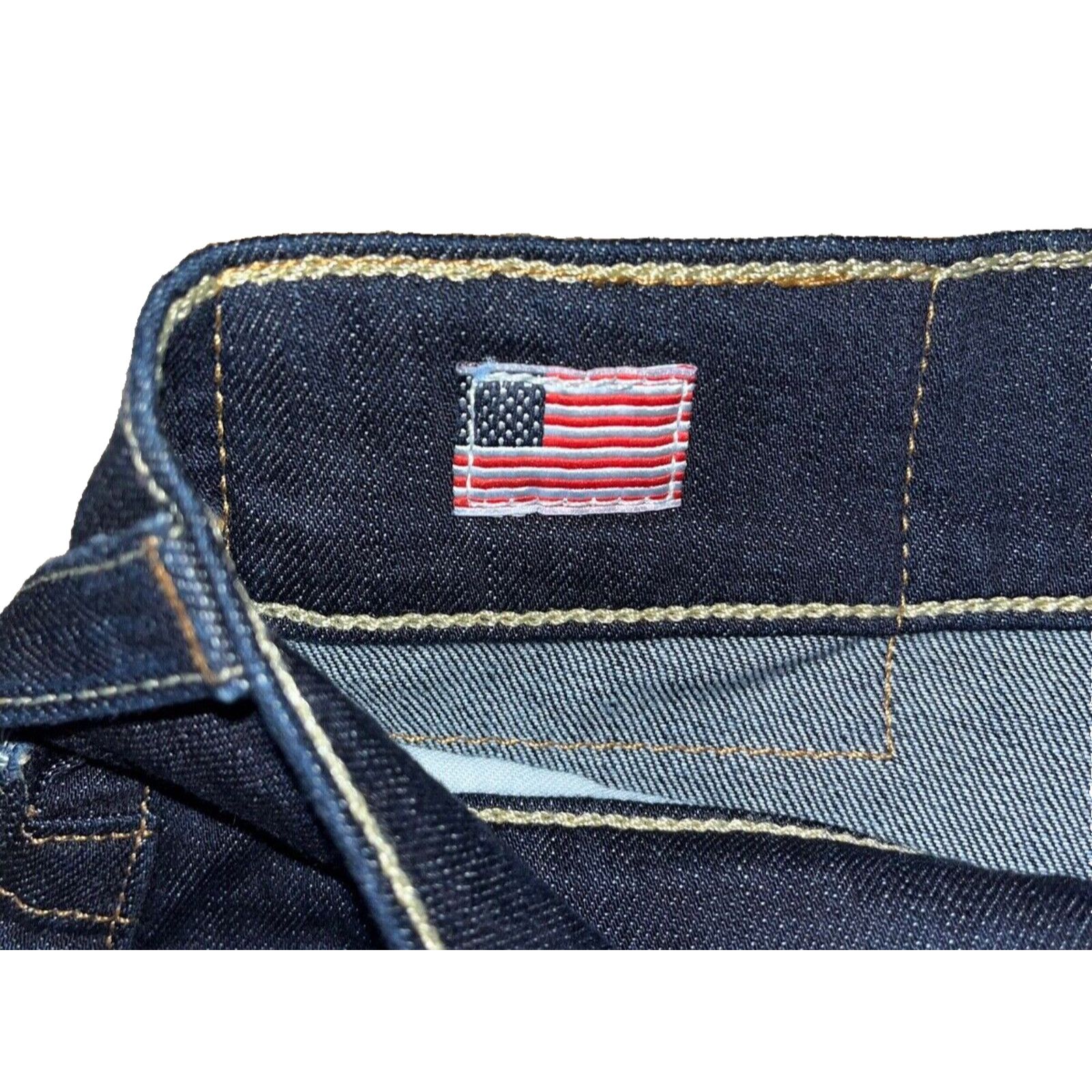 True Religion True Religion Ricky Straight Jeans Wanted Man Dark 42x34 Size US 42 / EU 58 - 12 Thumbnail