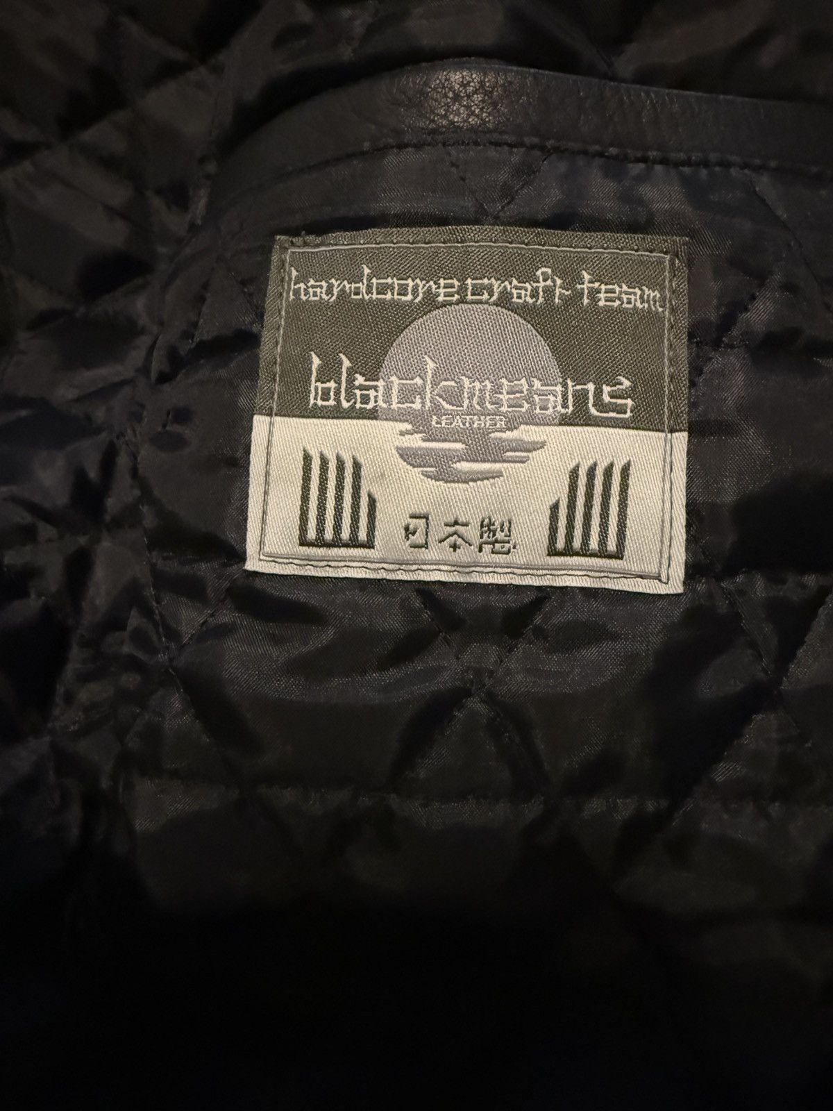 Blackmeans Blackmeans Leather Biker Backet Size US M / EU 48-50 / 2 - 5 Thumbnail