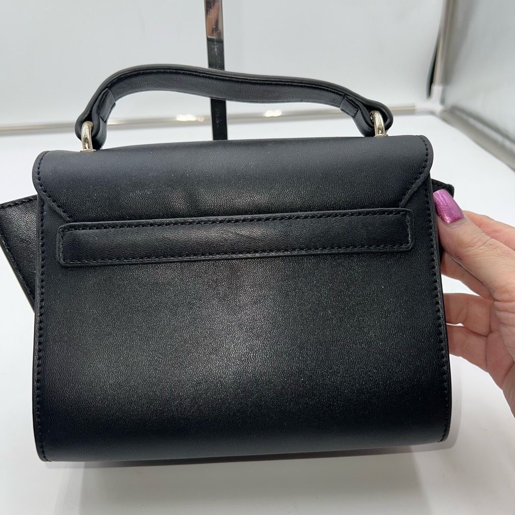Other Love Moschino Double Heart Vegan Leather Top Handle Bag Size ONE SIZE - 3 Thumbnail
