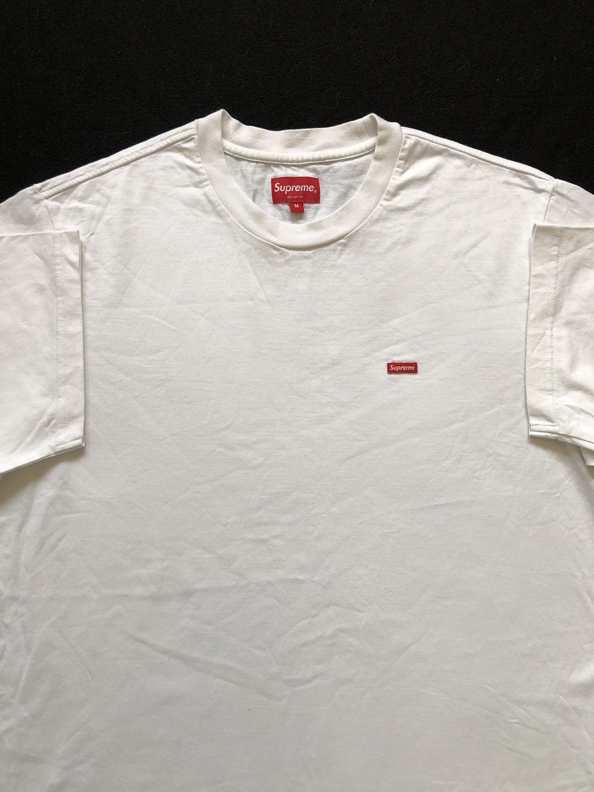 Supreme Tshirt Supreme Small Logo Biała Size US M / EU 48-50 / 2 - 1 Thumbnail
