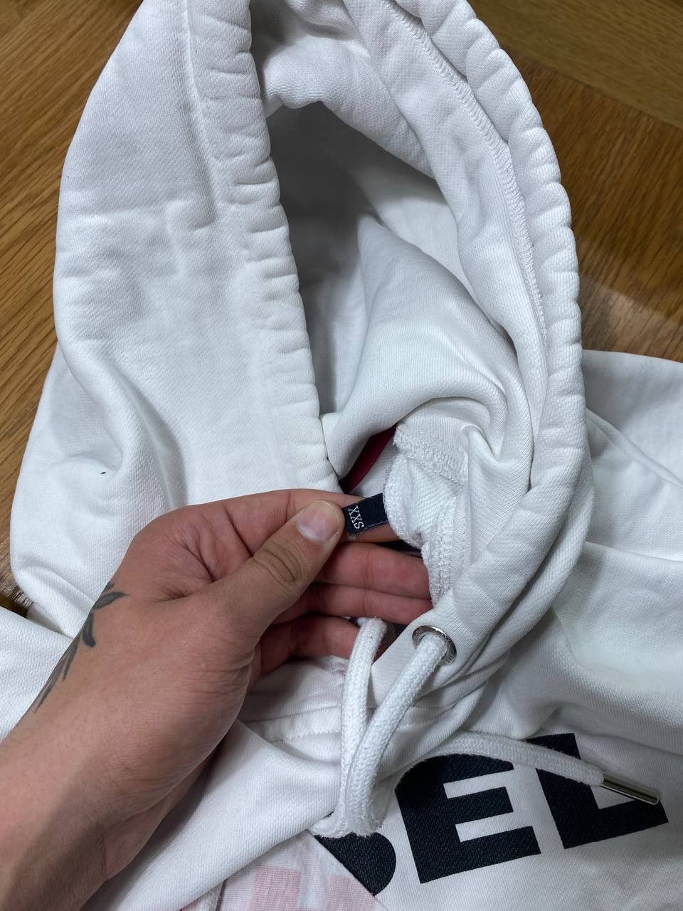 Diesel Vintage Diesel Big Logo Faded Zip Hoodie Y2K Size US XXS / EU 40 - 4 Thumbnail