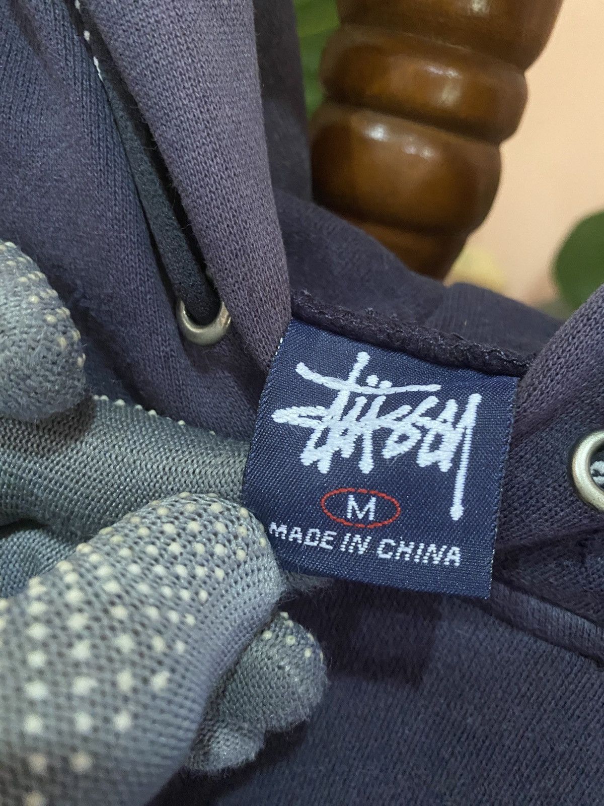 Stussy Vintage Stüssy Faded Black Hoodie with Front Logo Size US M / EU 48-50 / 2 - 7 Thumbnail