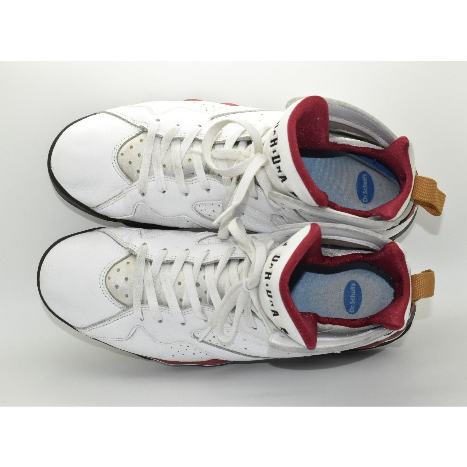 Nike NIKE AIR JORDAN 7 Retro Cardinal CU9307-106 White Shoes 12 Size US 12 / EU 45 - 3 Thumbnail