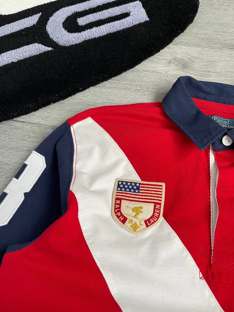 Polo Ralph Lauren vintage polo ralph lauren long sleeve usa big logo Size US XS / EU 42 / 0 - 4 Thumbnail