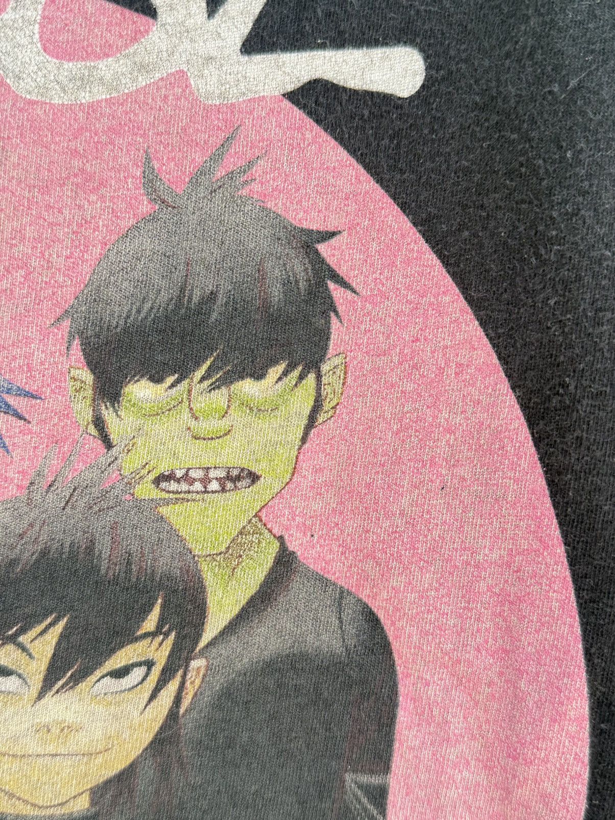 Band Tees Vintage Y2K Gorillaz English Virtual Band Faded Grunge Tee Size US L / EU 52-54 / 3 - 4 Thumbnail
