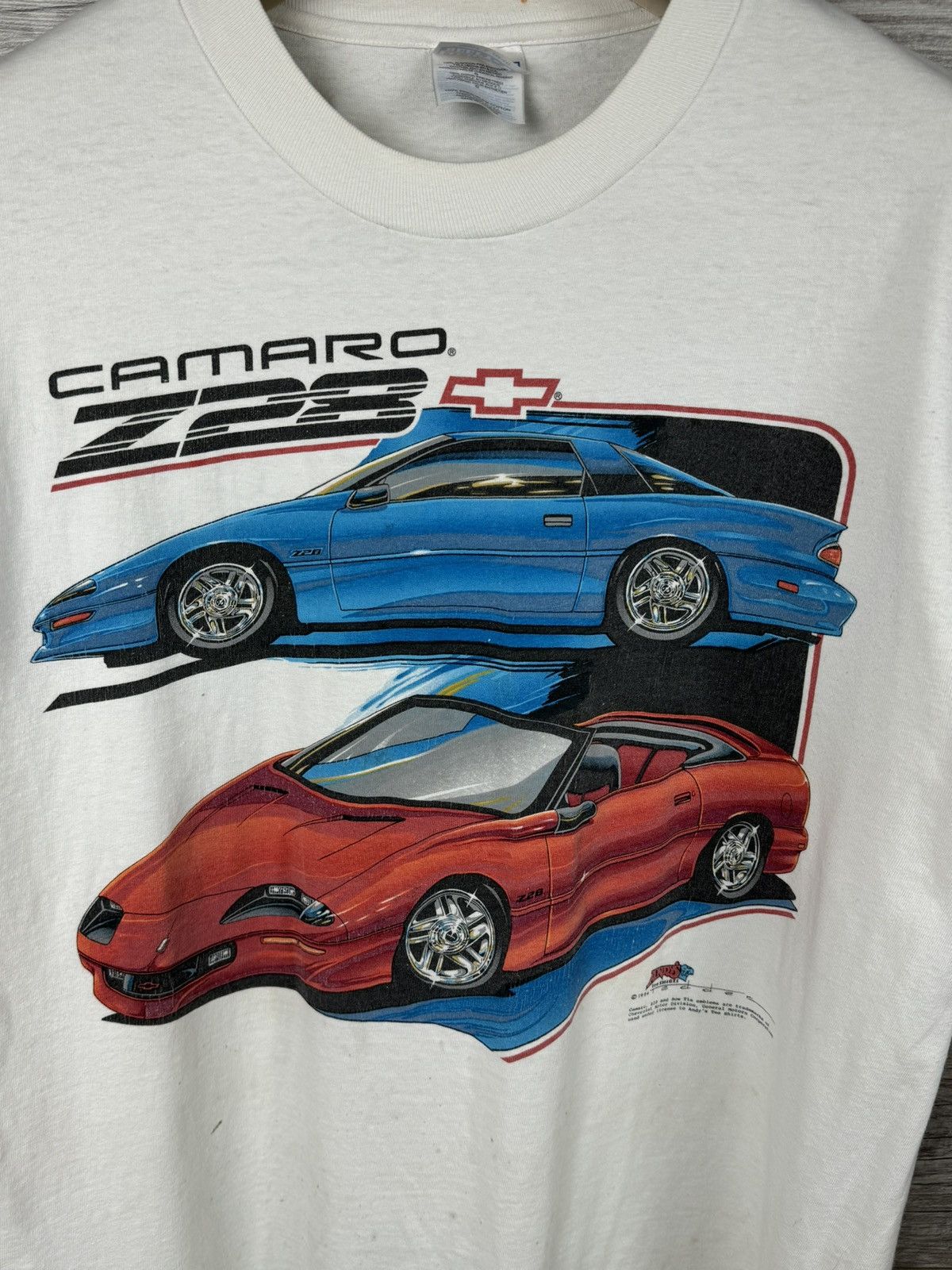 Vintage Chevrolet Camaro Z28 shirt tee 1994 rare vintage size L Size US L / EU 52-54 / 3 - 9 Thumbnail