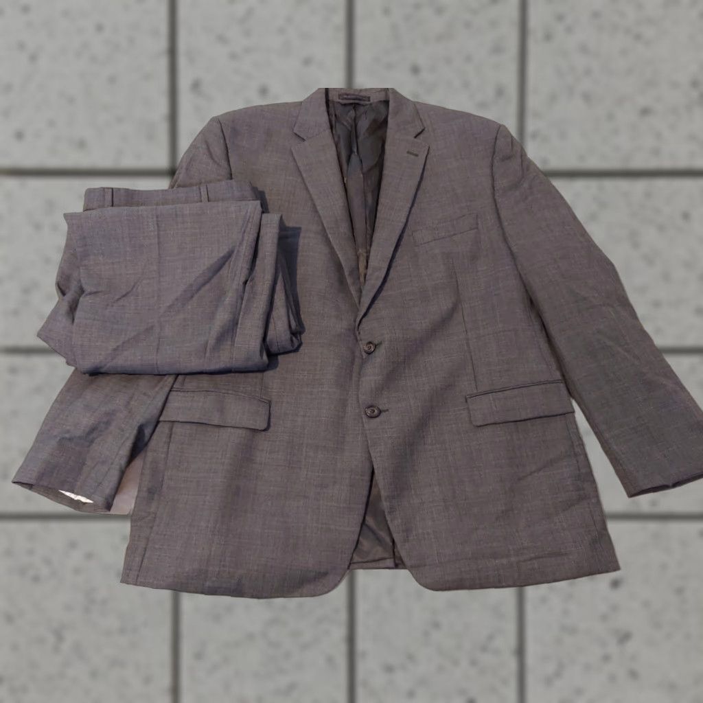 Polo Ralph Lauren Polo Ralph Lauren Mens Suit 46R Wool Gray 2 Piece Man Regular Size 46 Wool Suit Bain? Size US XXL / EU 58 / 5 - 1 Thumbnail