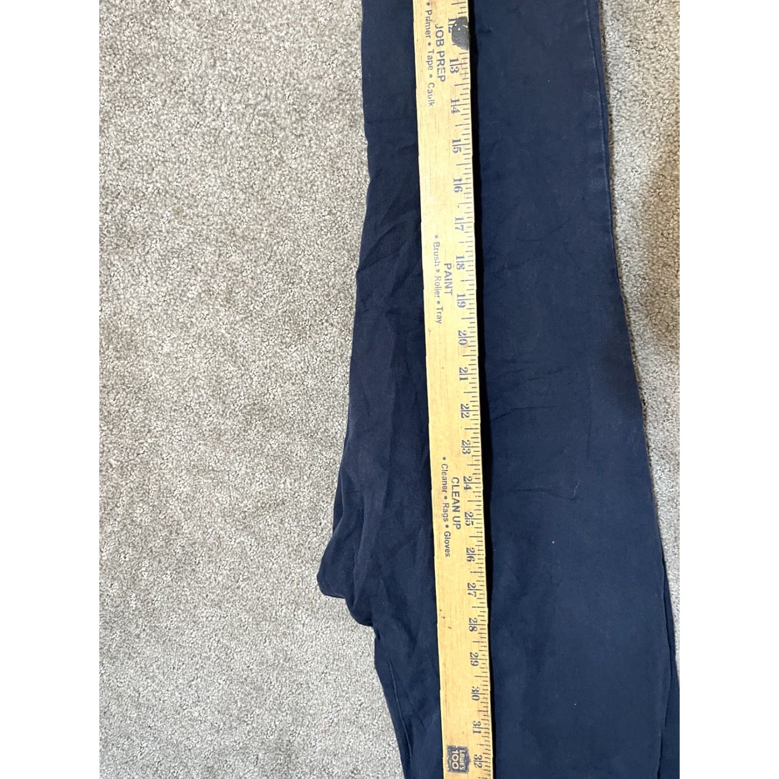 Old Navy Old Navy Pixie Pants Women Size 4 Navy Blue High Rise Secret Slim Pocke Size 27" / US 4 / IT 40 - 6 Thumbnail