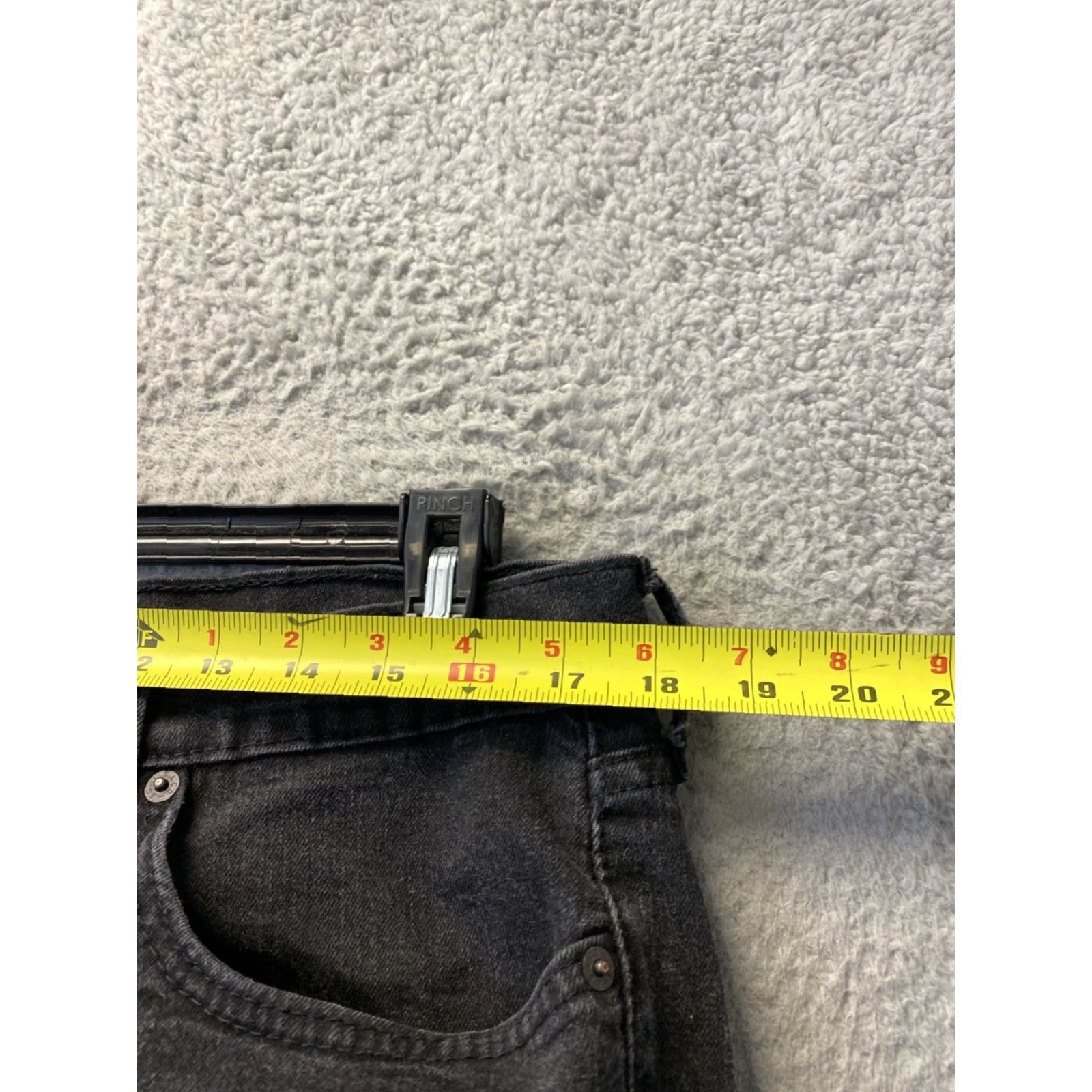 Levi's Levi’s 511 Jeans Slim Mens 36x30 Denim Black Mid Wash Stretch Zip Button 5-Pocket USA Size US 36 / EU 52 - 3 Thumbnail
