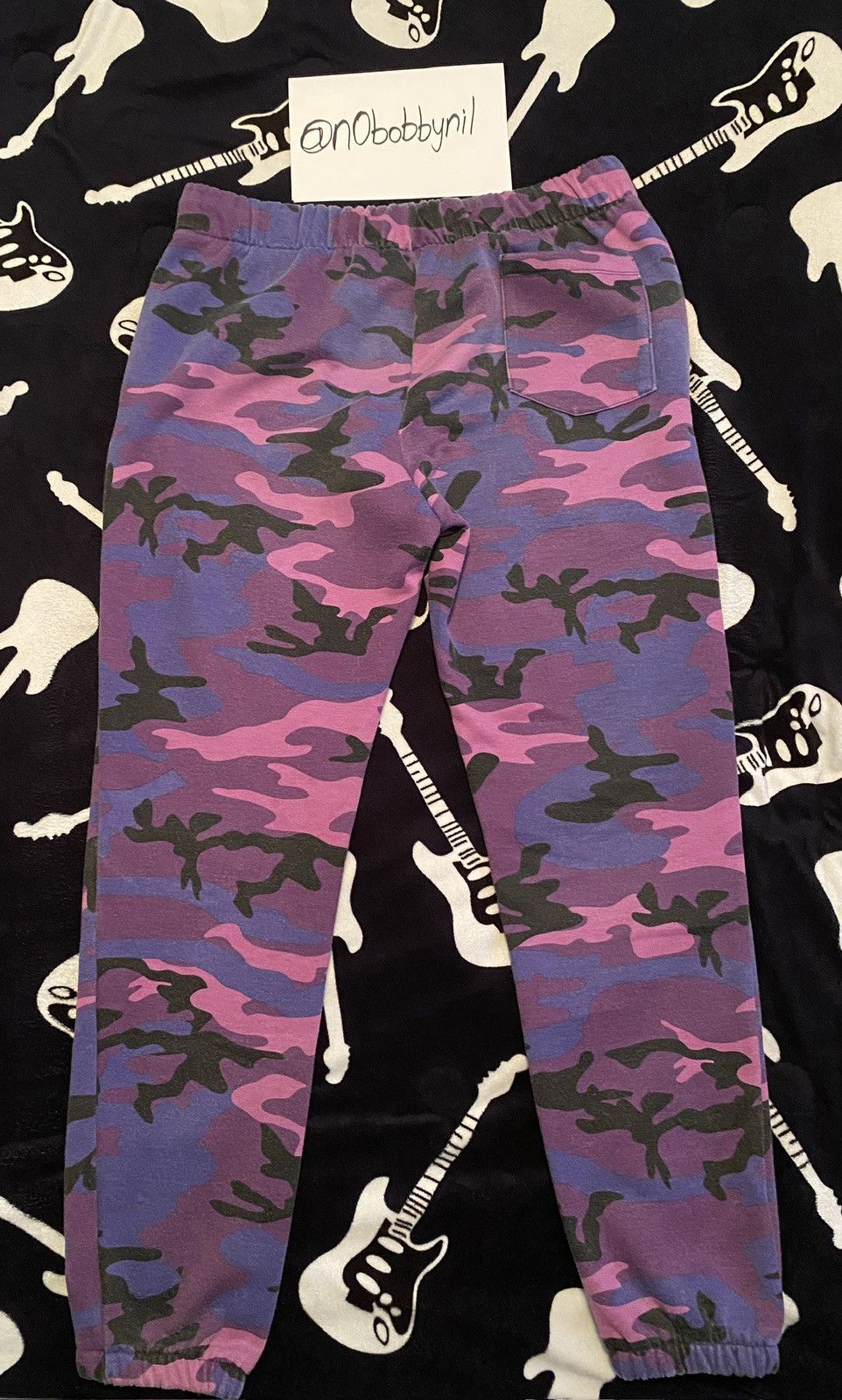 Superrradical Superrradical Purple Camo Sweatpants Grailed