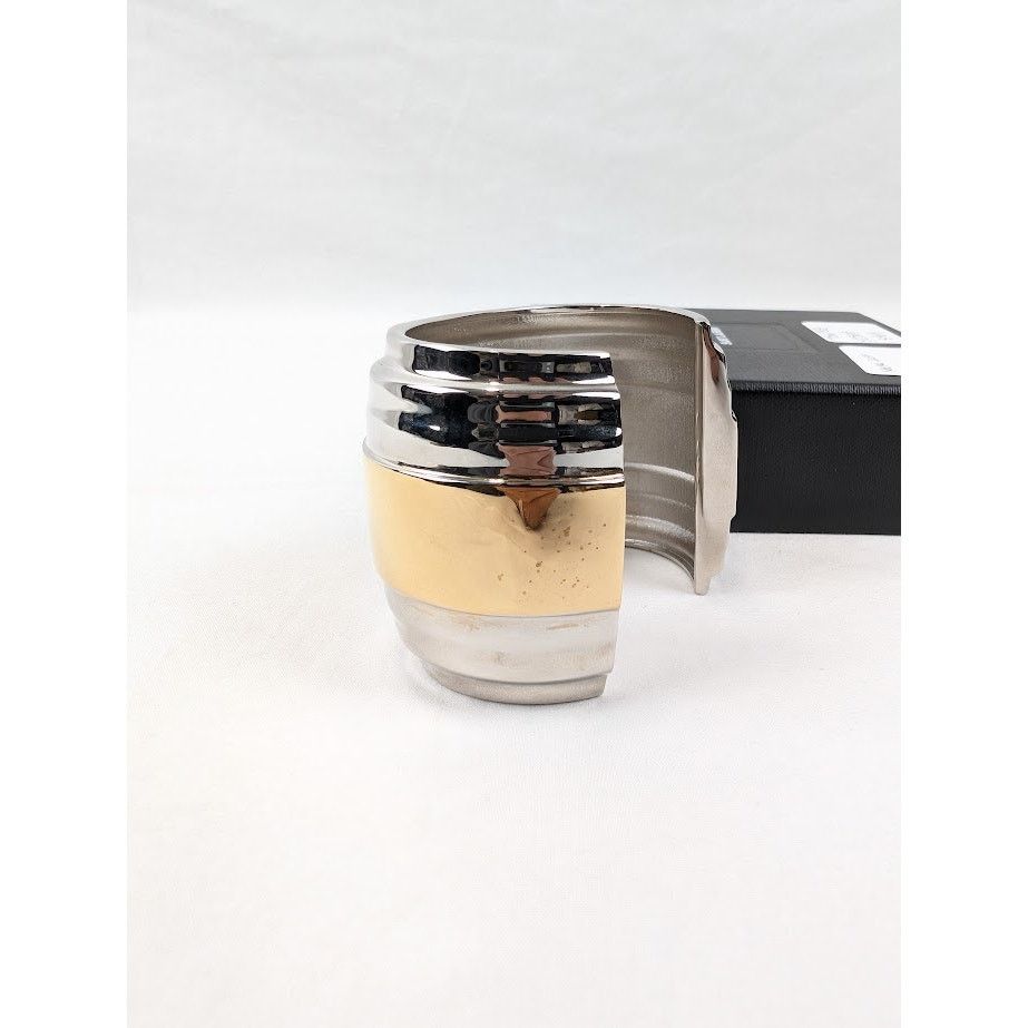 Saint Laurent Paris o1rshd1 Size: M / Q:2 / Metal Cuff Bracelet in Multicolor Size ONE SIZE - 4 Thumbnail