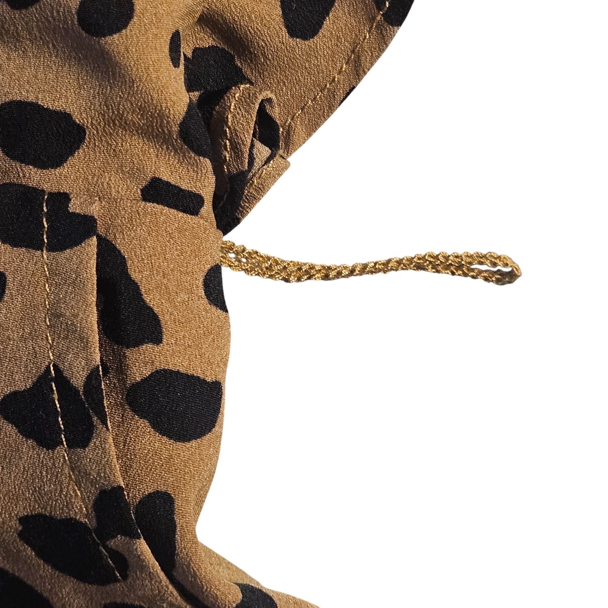 Lovers and Friends Lovers & Friends Tan Leopard XS Romper Cottage core Boho Chi Size XS / US 0-2 / IT 36-38 - 7 Thumbnail