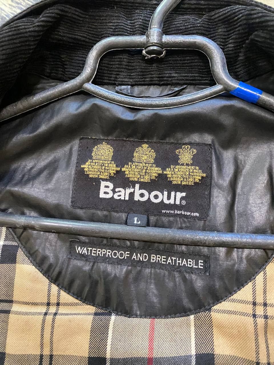 Barbour vintage black jacket luxury Barbour Streetwear Y2K Size US L / EU 52-54 / 3 - 2 Thumbnail