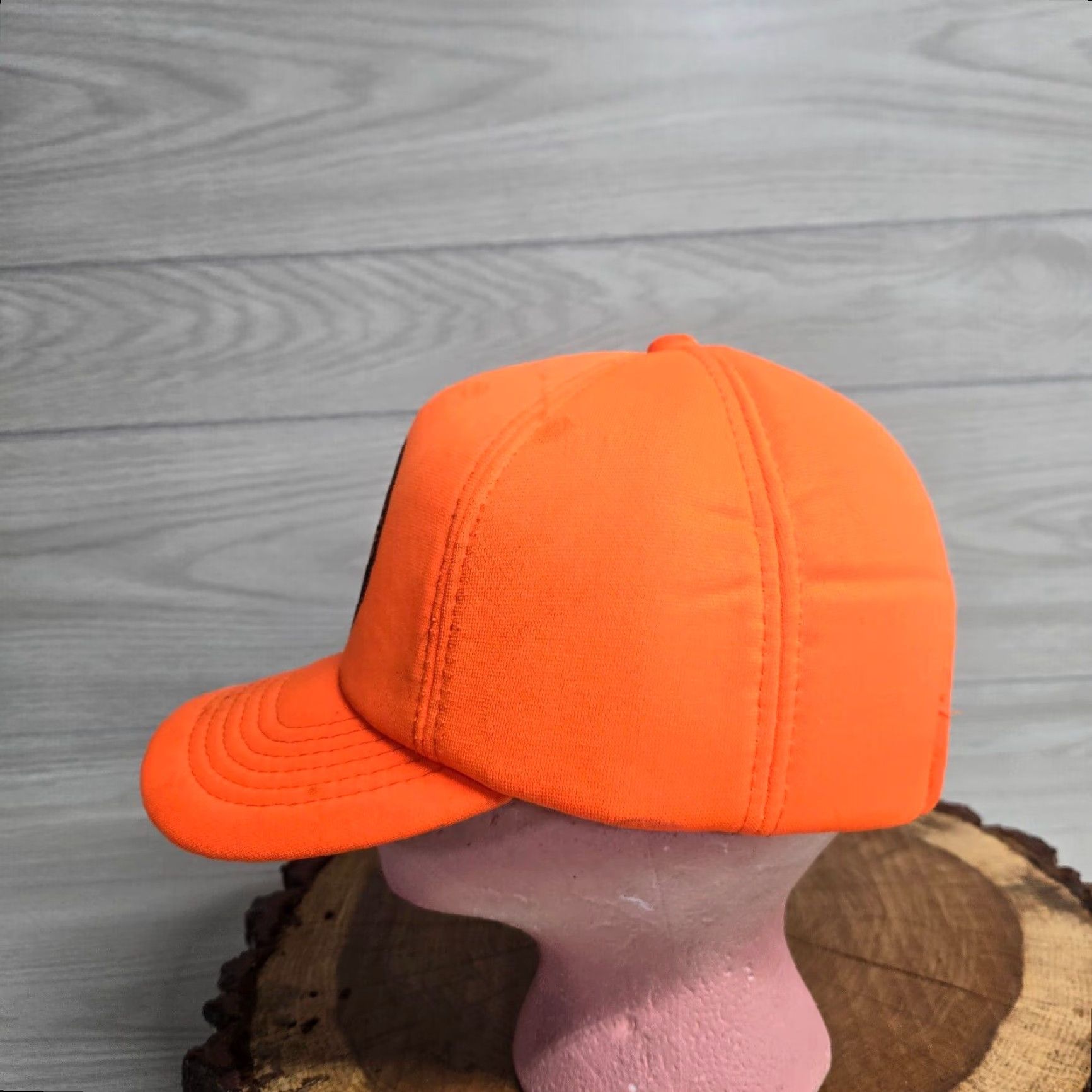 Hunter CAMO VA Virginia Deer Hunters Association Orange Snapback Cap Adjustable Men’s Hat Size ONE SIZE - 6 Thumbnail