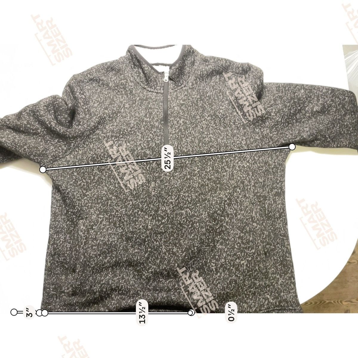 Other Mountain and Isles Sherpa Lined Quarter Zip Pullover Sweater Size US L / EU 52-54 / 3 - 9 Thumbnail