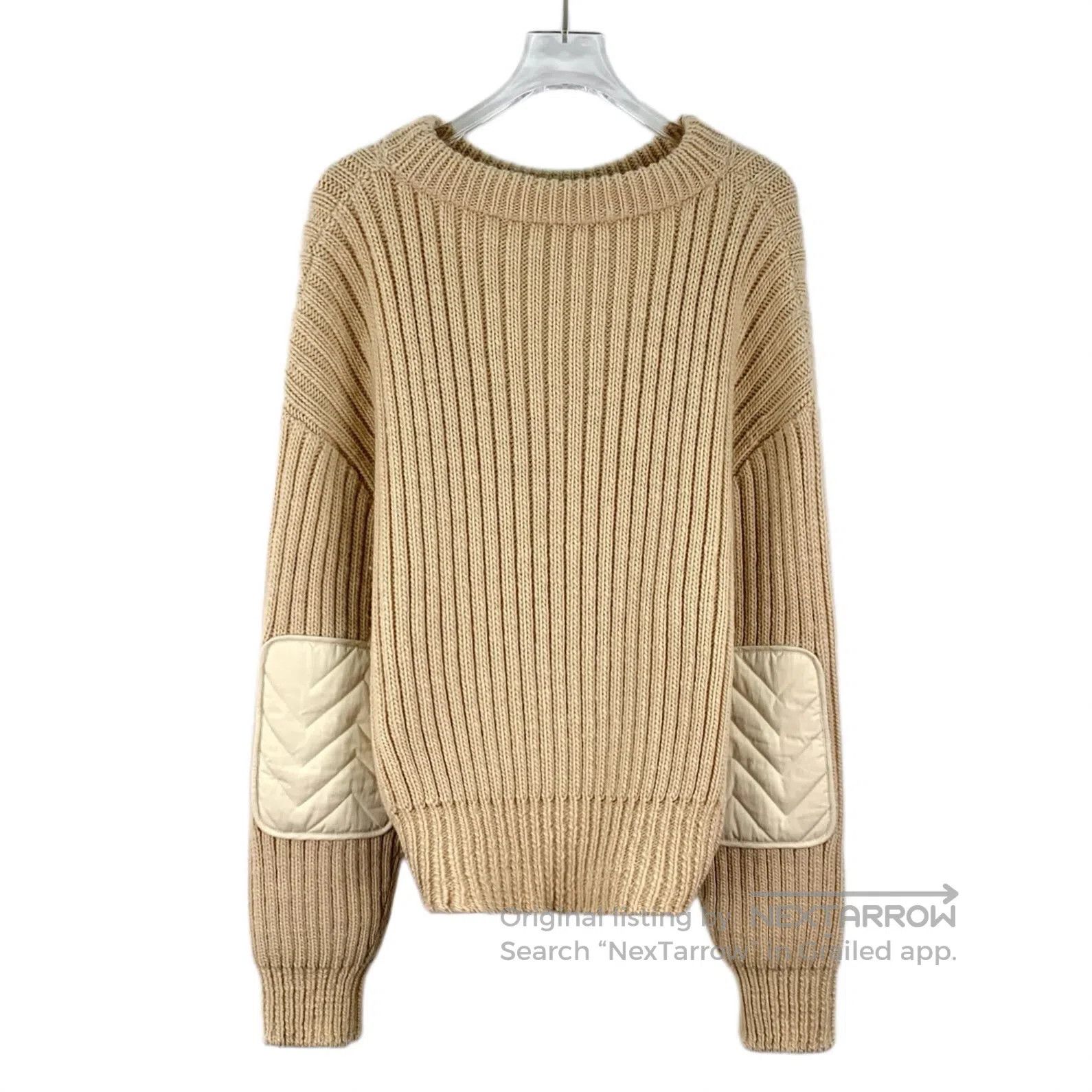 Louis Vuitton Louis Vuitton Brown cashmere round-neck long-sleeve knitte Size US S / EU 44-46 / 1 - 2 Thumbnail
