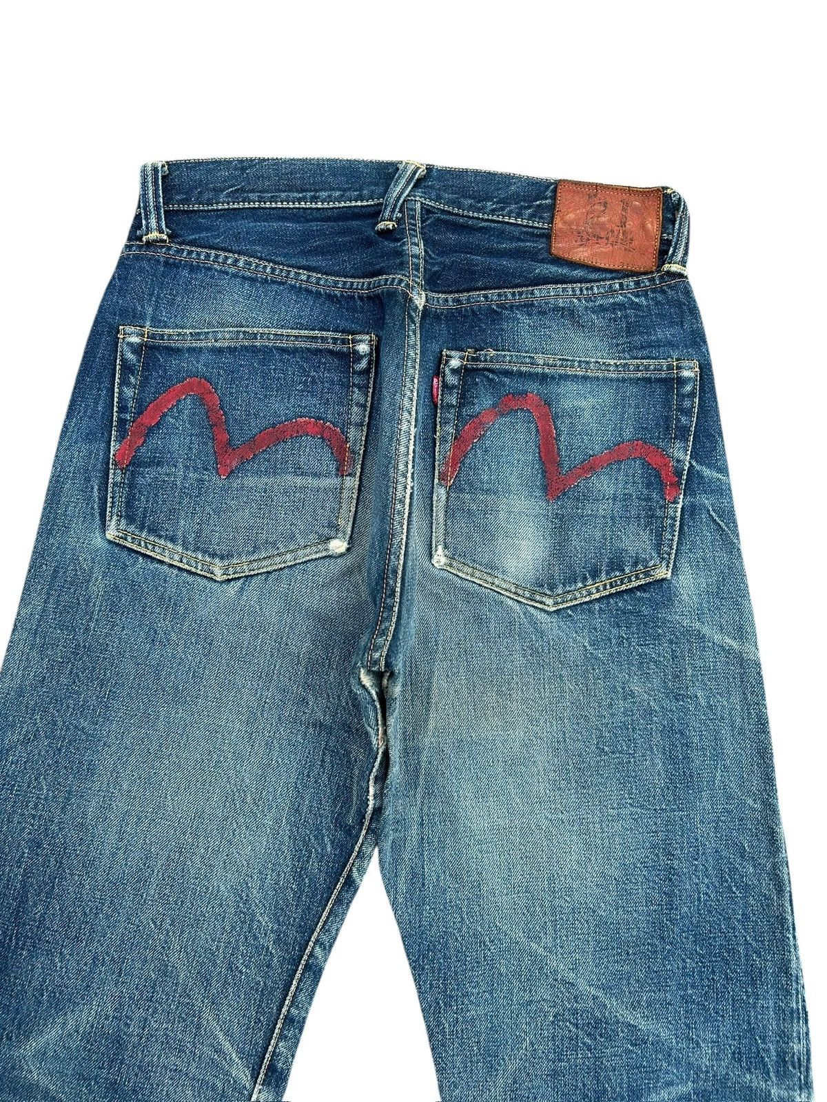Kapital Vintage Evisu Selvedge No1 Special Distressed Denim Jeans Size US 28 / EU 44 - 6 Thumbnail