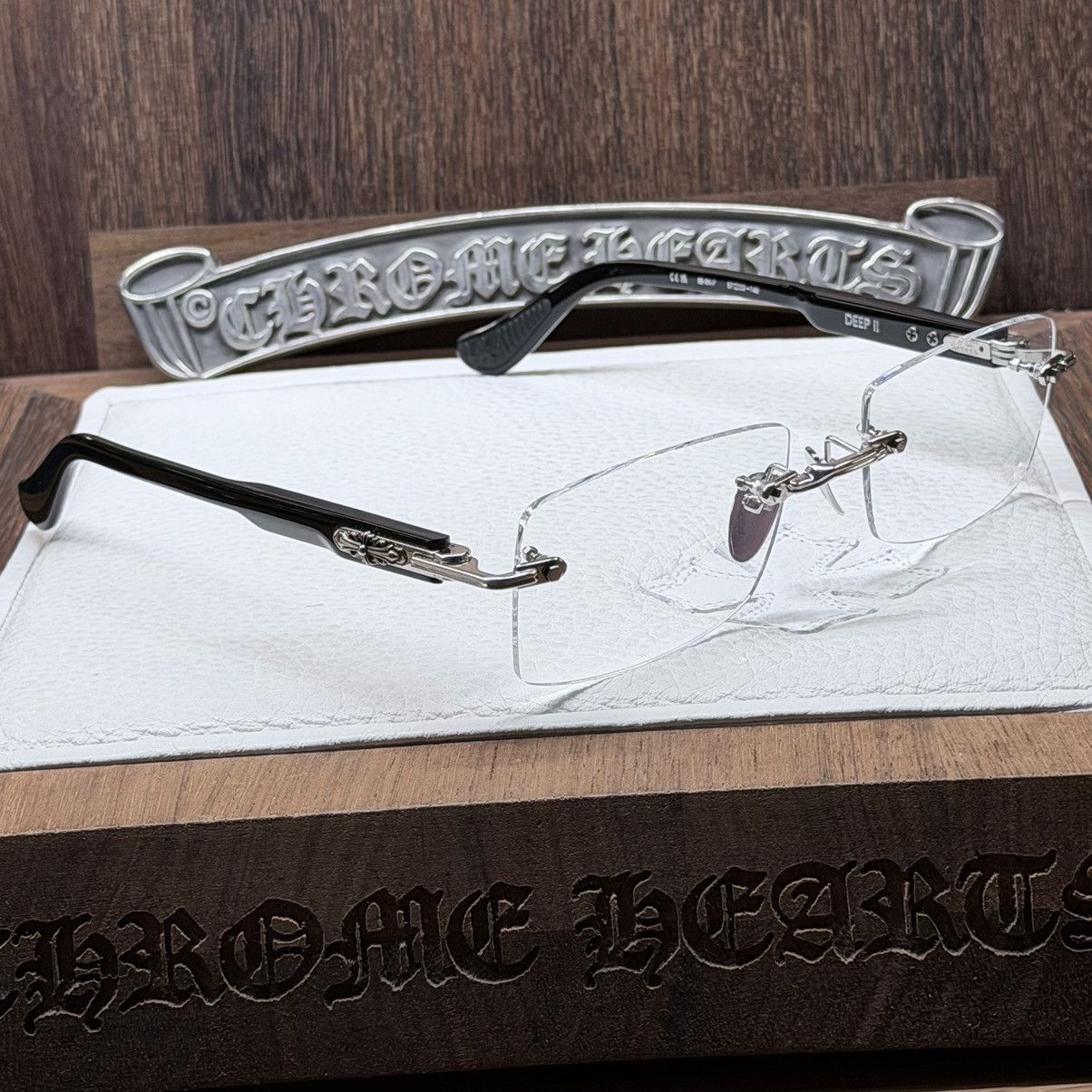 Chrome Hearts Chrome Hearts DEEP II Glasses Size ONE SIZE - 4 Thumbnail