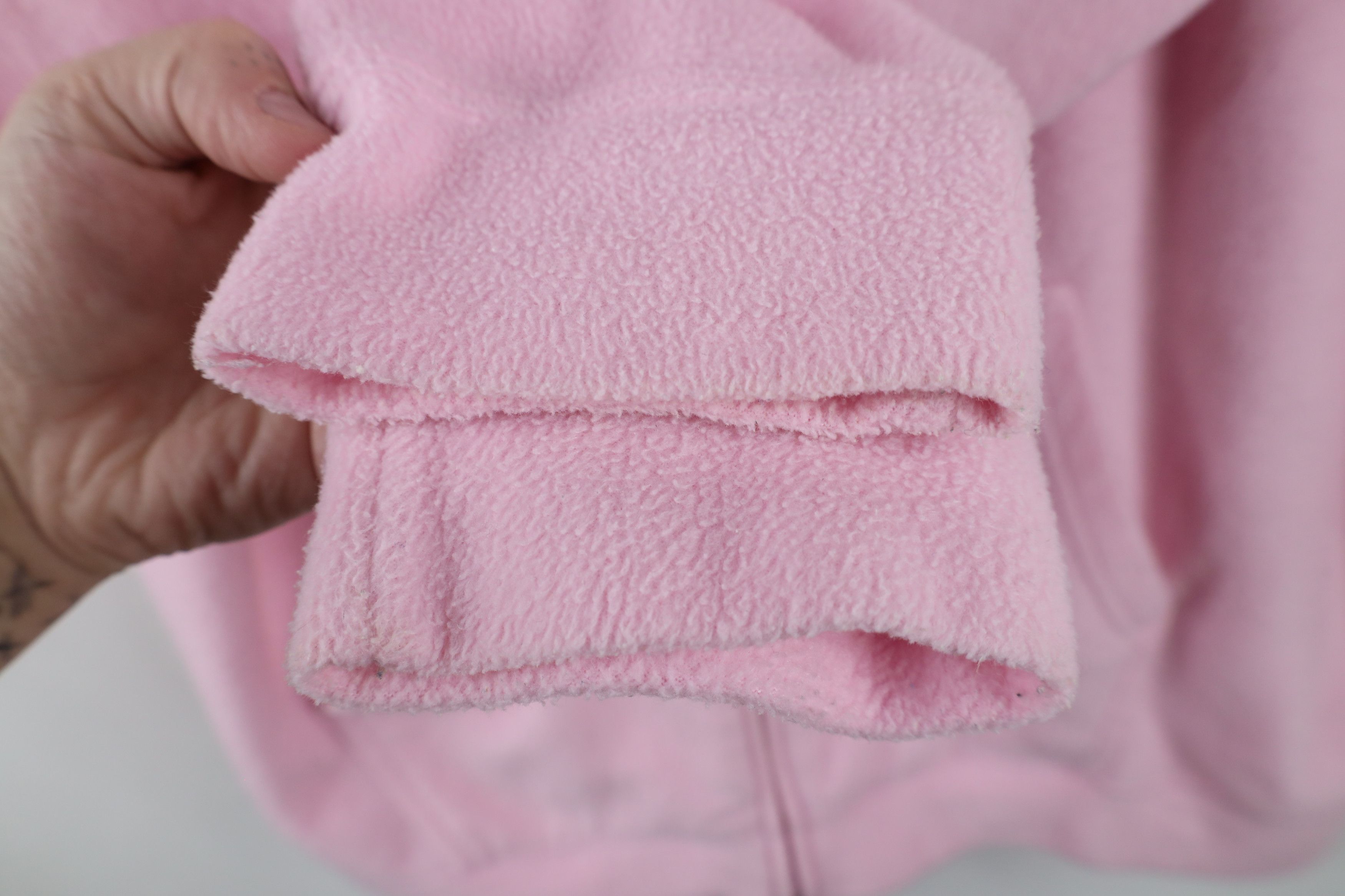 Disney × Vintage Vintage Disney Winnie the Pooh Full Zip Fleece Hoodie Pink Size XXL / US 16-18 / IT 52-54 - 5 Thumbnail