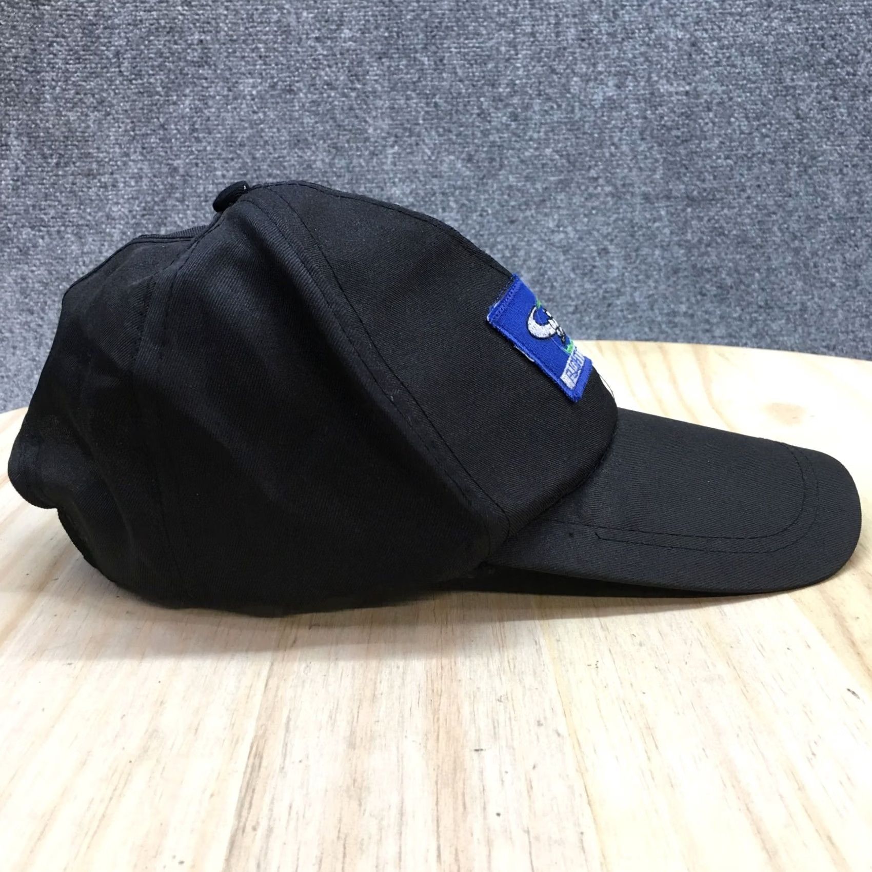 Logo 7 Flight Commander Baseball Cap Mens One Size Black Embroidered Patch Logo Hat Size ONE SIZE - 5 Thumbnail