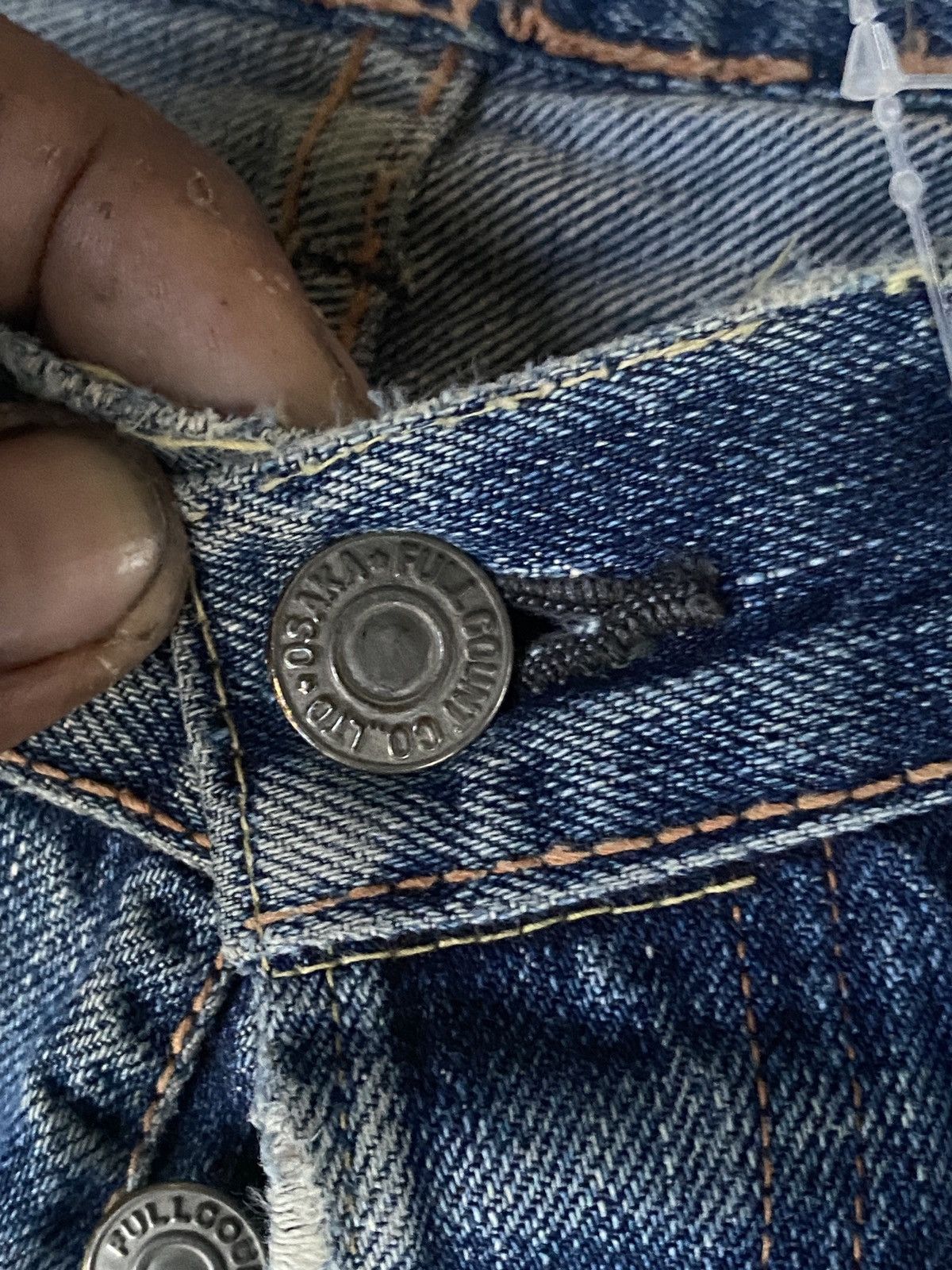 Full Count & Co. Full count selvedge distressed denim Size US 30 / EU 46 - 6 Thumbnail