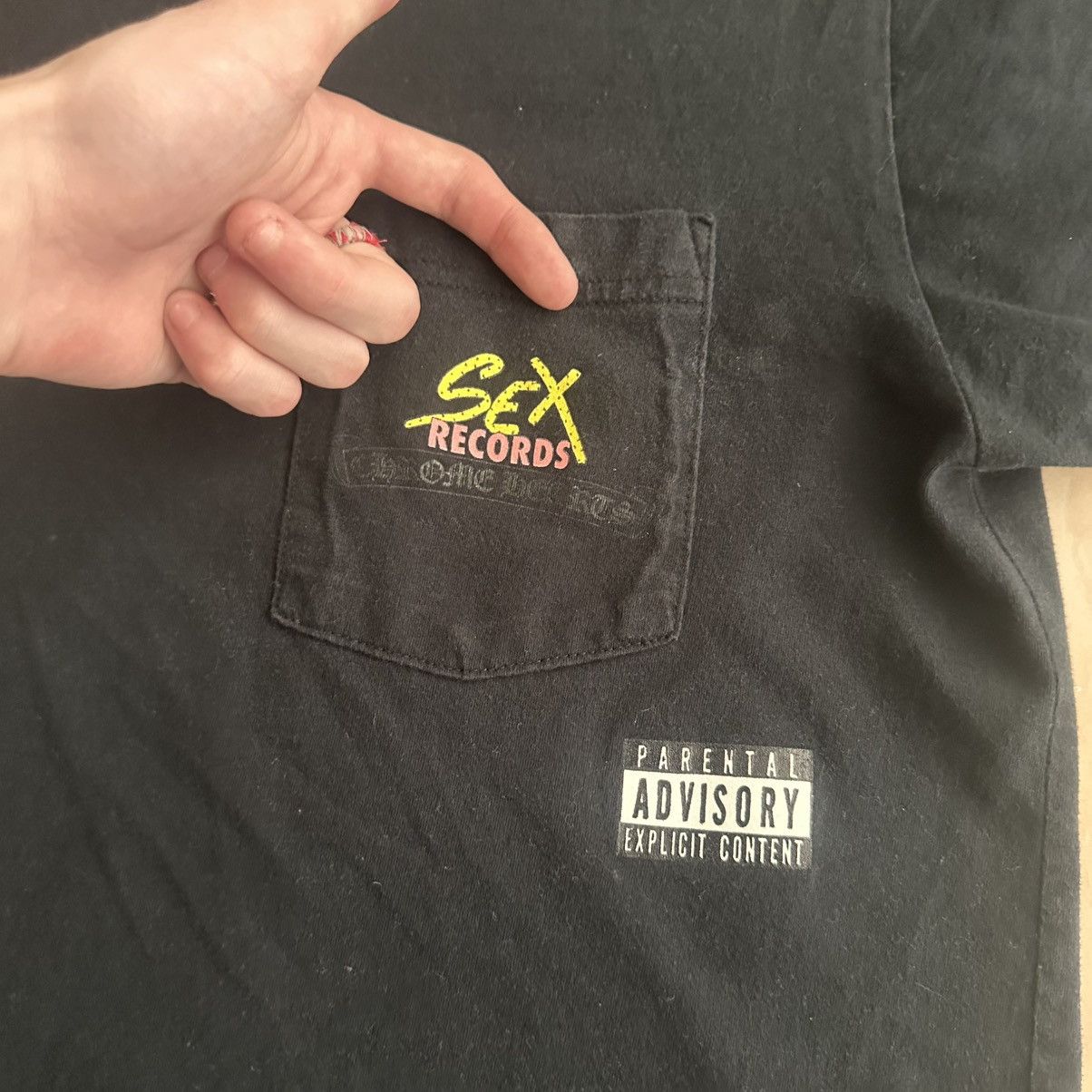 Chrome Hearts Chrome Hearts Sex records maxfeild tee Size US M / EU 48-50 / 2 - 2 Thumbnail