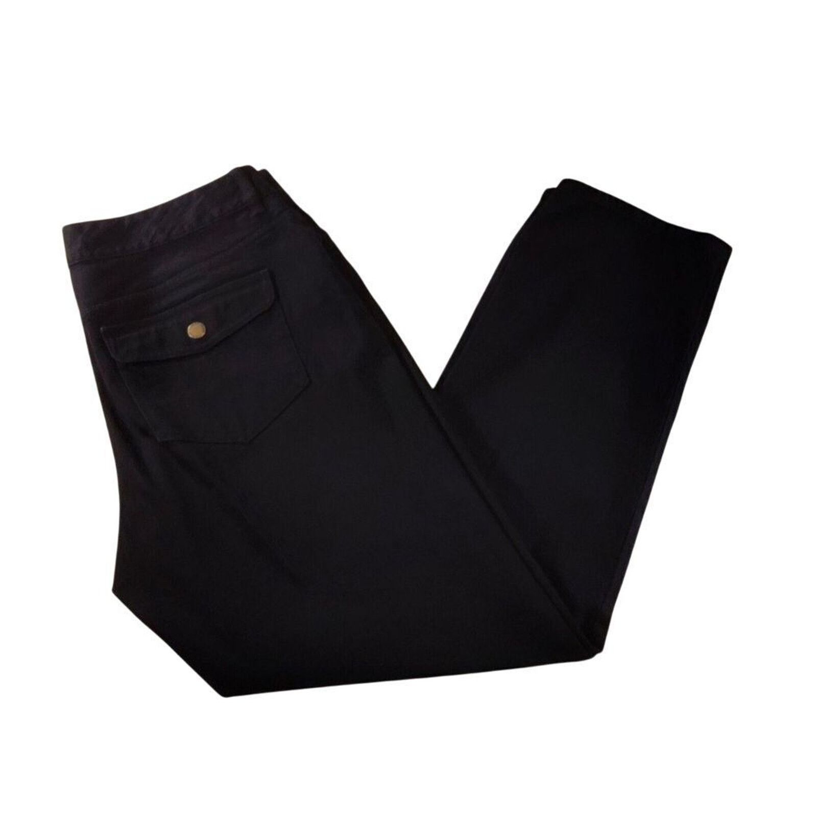Lauren Ralph Lauren LRL Ralph Lauren Black Jeans Denim Stretch Women's 16 Size 38" / US 16 / IT 52 - 1 Thumbnail
