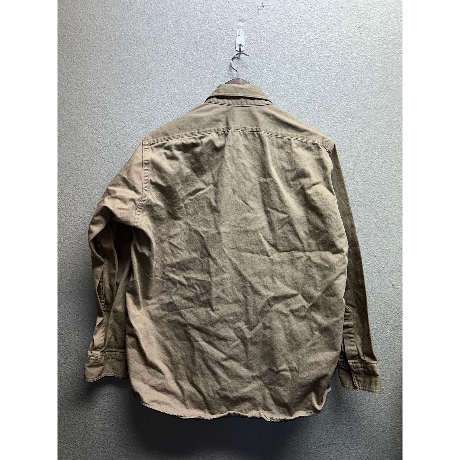 Eddie Bauer Vintage Eddie Bauer Brown Long Sleeve Button Down Shirt VTG Size US L / EU 52-54 / 3 - 8 Thumbnail