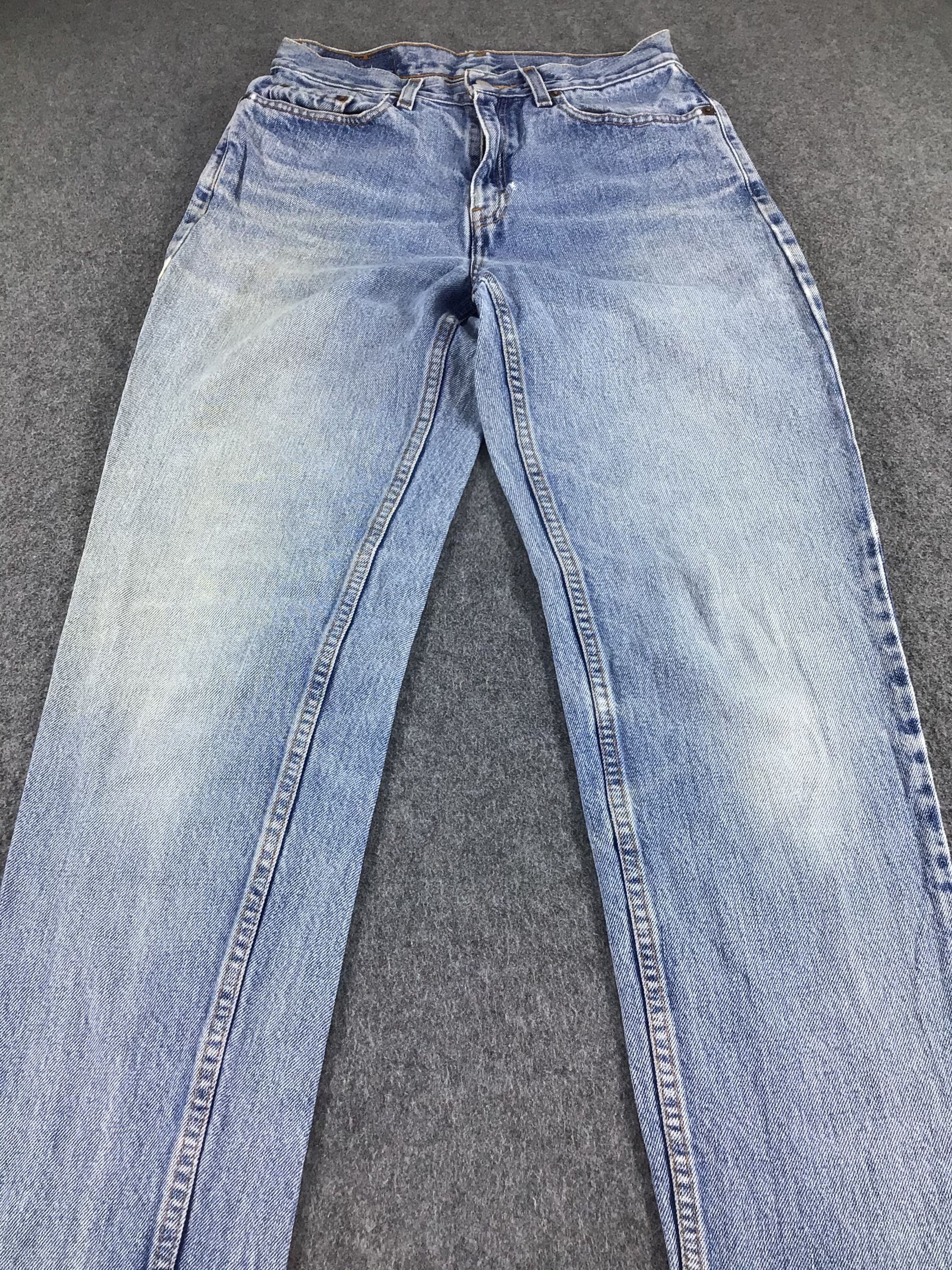 Levi's Vintage Levis 512 Jeans Stone Wash Denim -J412 Size US 28 / EU 44 - 3 Thumbnail