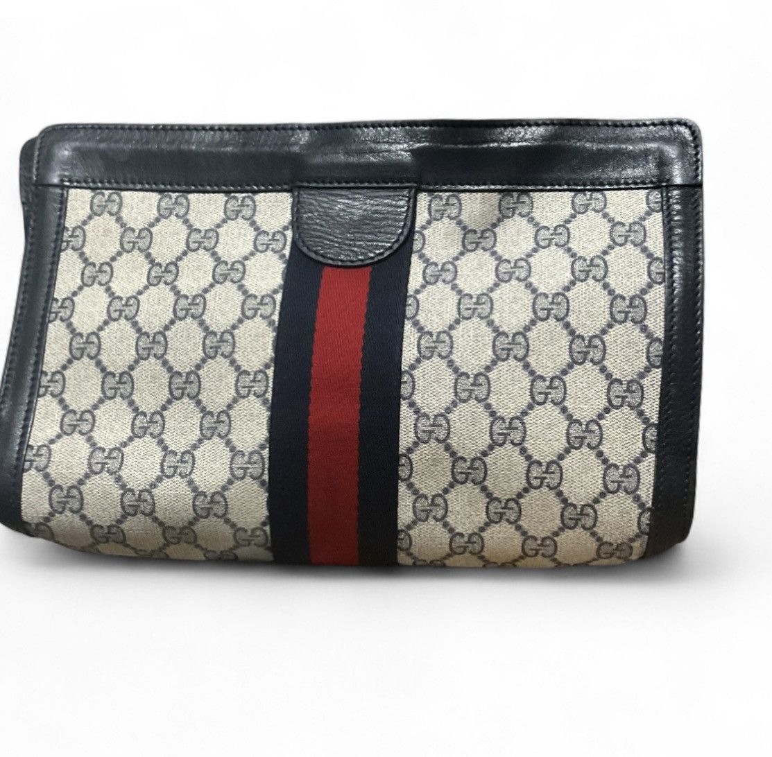 Gucci Vintage Gucci Clutch Bag – Authentic Luxury Classic Size ONE SIZE - 4 Thumbnail