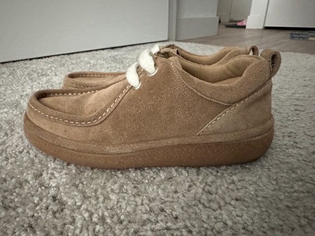 Vintage Miu Miu Leather Velcro Derbys