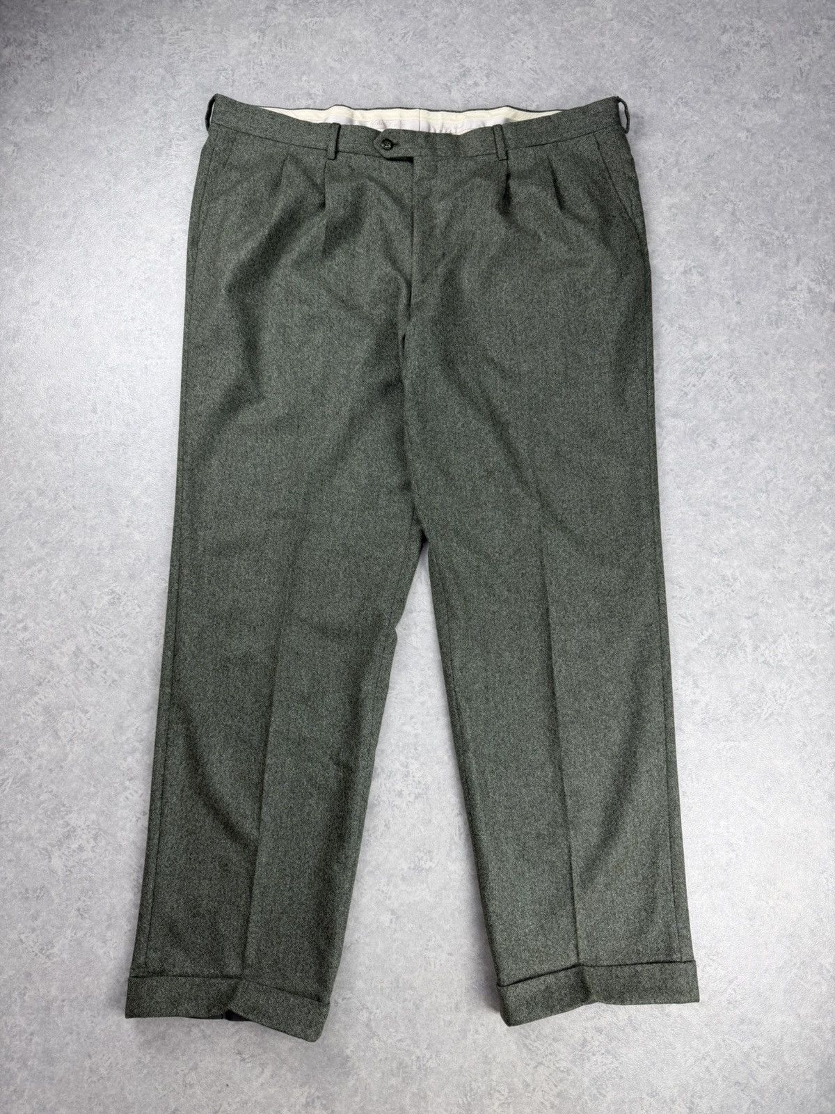 Brioni Vintage Briono Sport Wool Cashmere Trousers Pants Size 60 Size US 40 / EU 56 - 1 Thumbnail