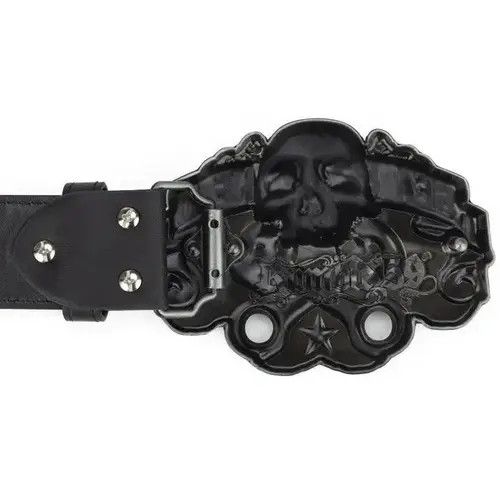 Japanese Brand Skull Buckle Belt Size ONE SIZE - 3 Thumbnail