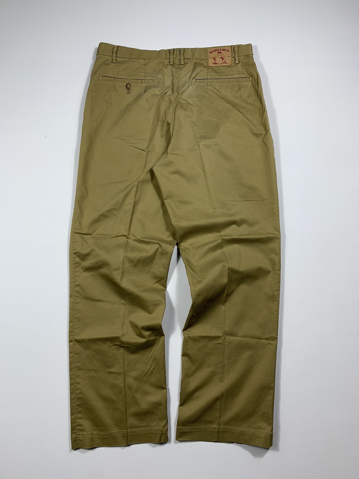 image of 45Rpm x Momotaro Casual Pants in Khaki Raw, Men's (Size 31)