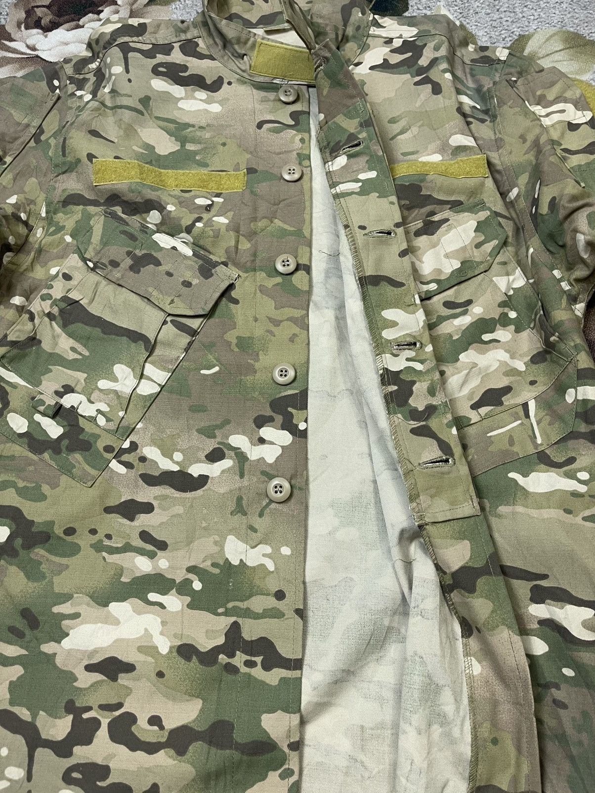 Japanese Brand Vintage Army Combat Uniform Camouflage Size US L / EU 52-54 / 3 - 7 Thumbnail